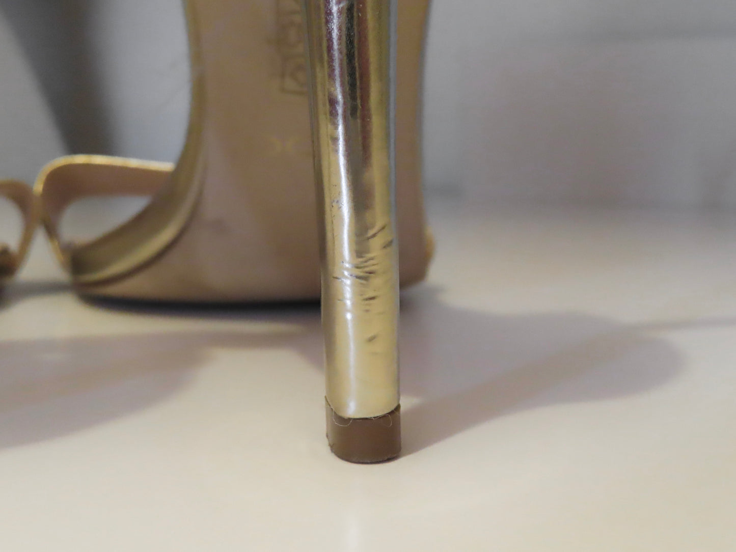 ALDO | Gold Heel