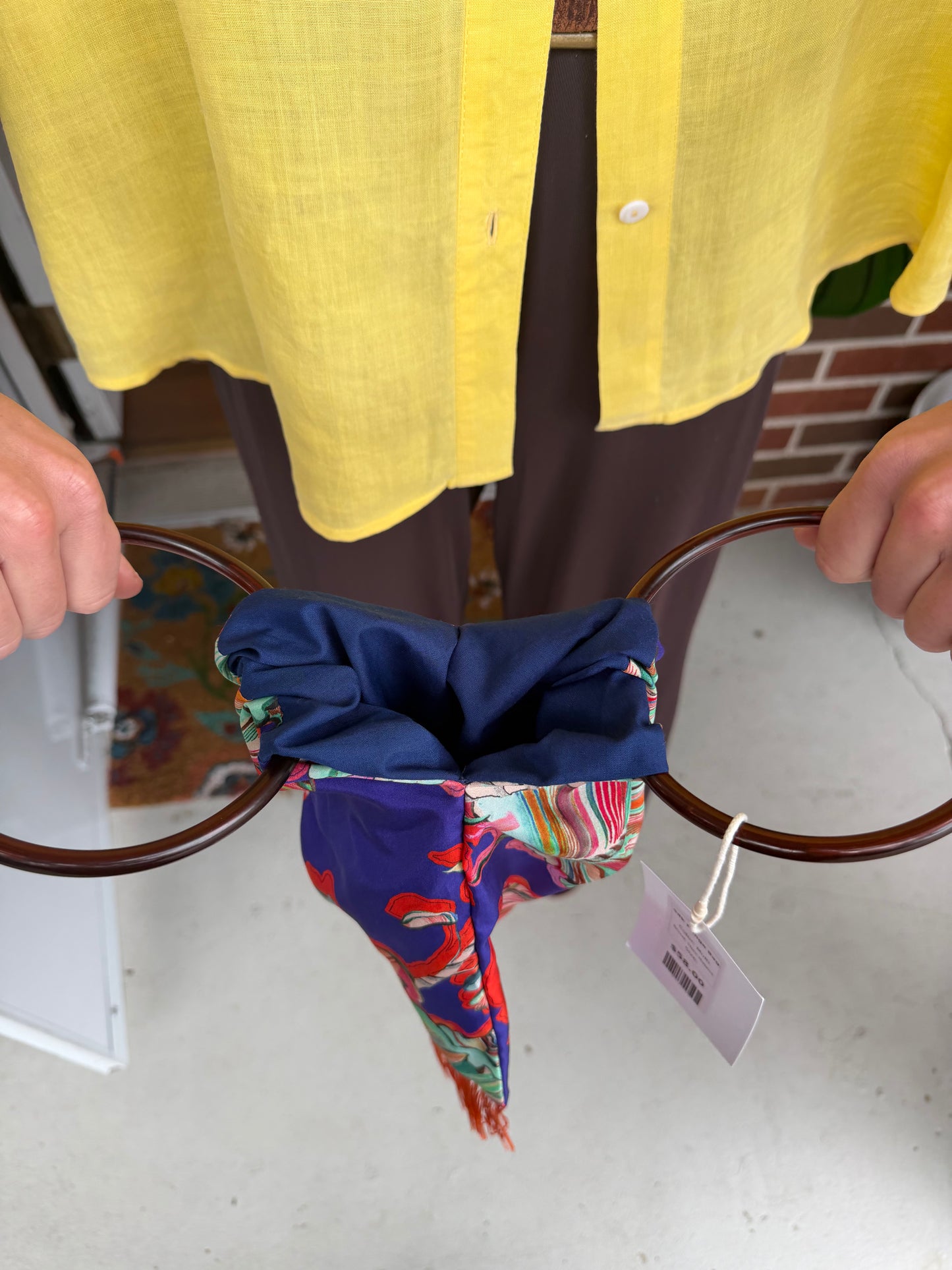 Eleni Malami | Silk Fringe Bag