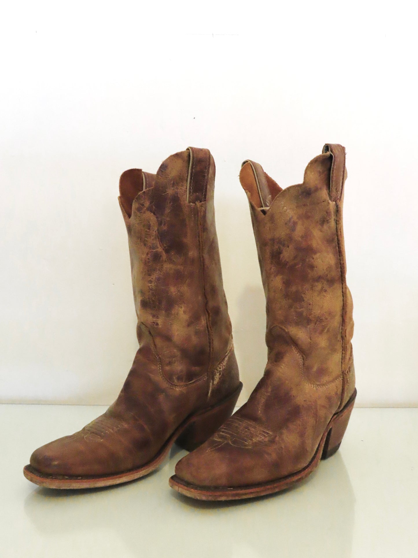 Dan Post | Colleen Leather Tan Leather Cowgirl Boot