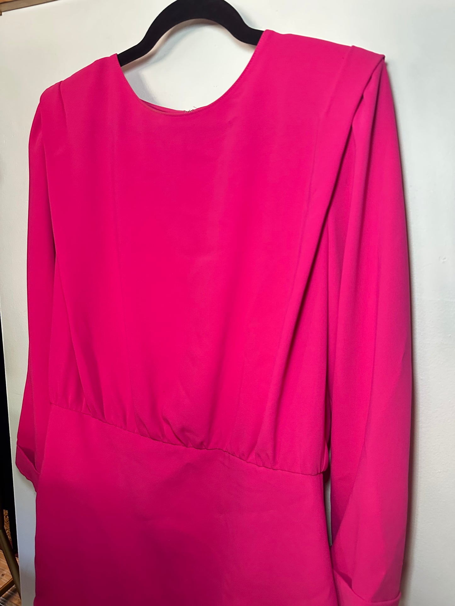 Amanda Uprichard | Pink Long Sleeve Dress