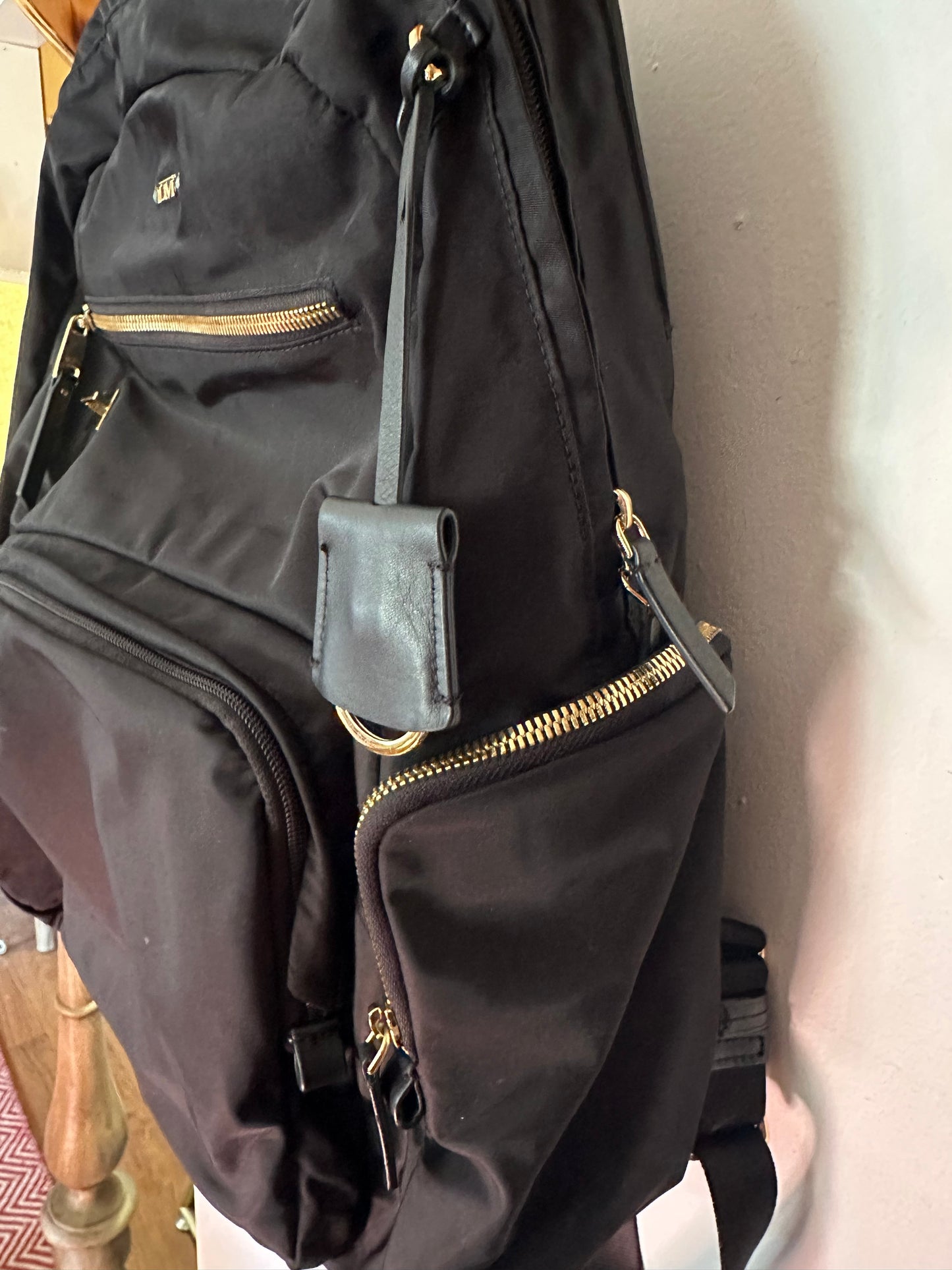 Tumi | Black / Gold  Laptop Backpack