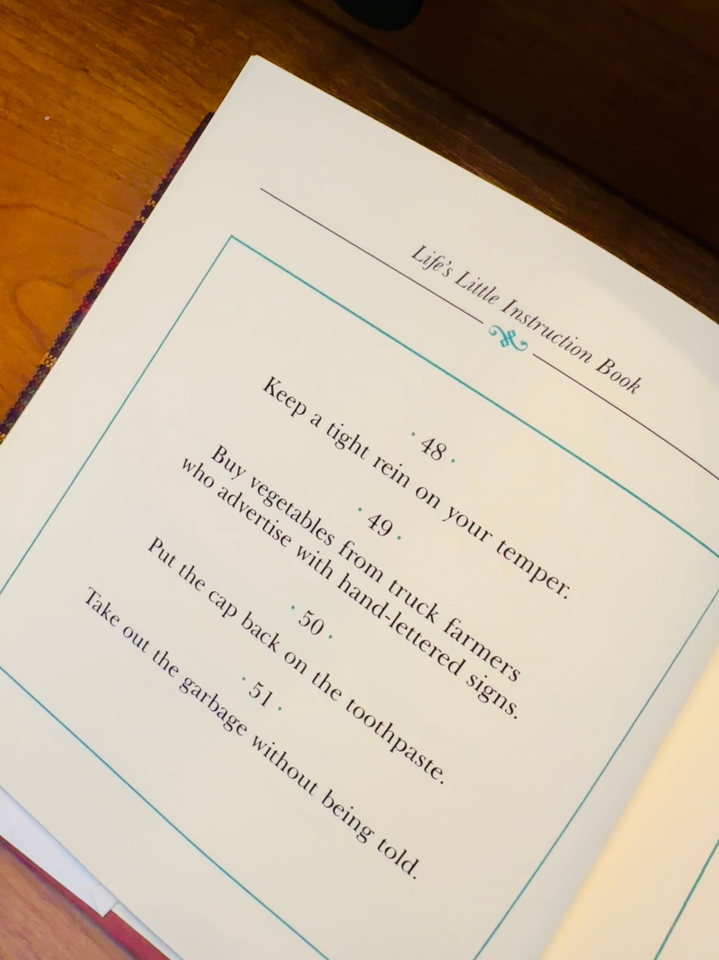 Life's Little Instruction Book | Abercrombie & Fitch