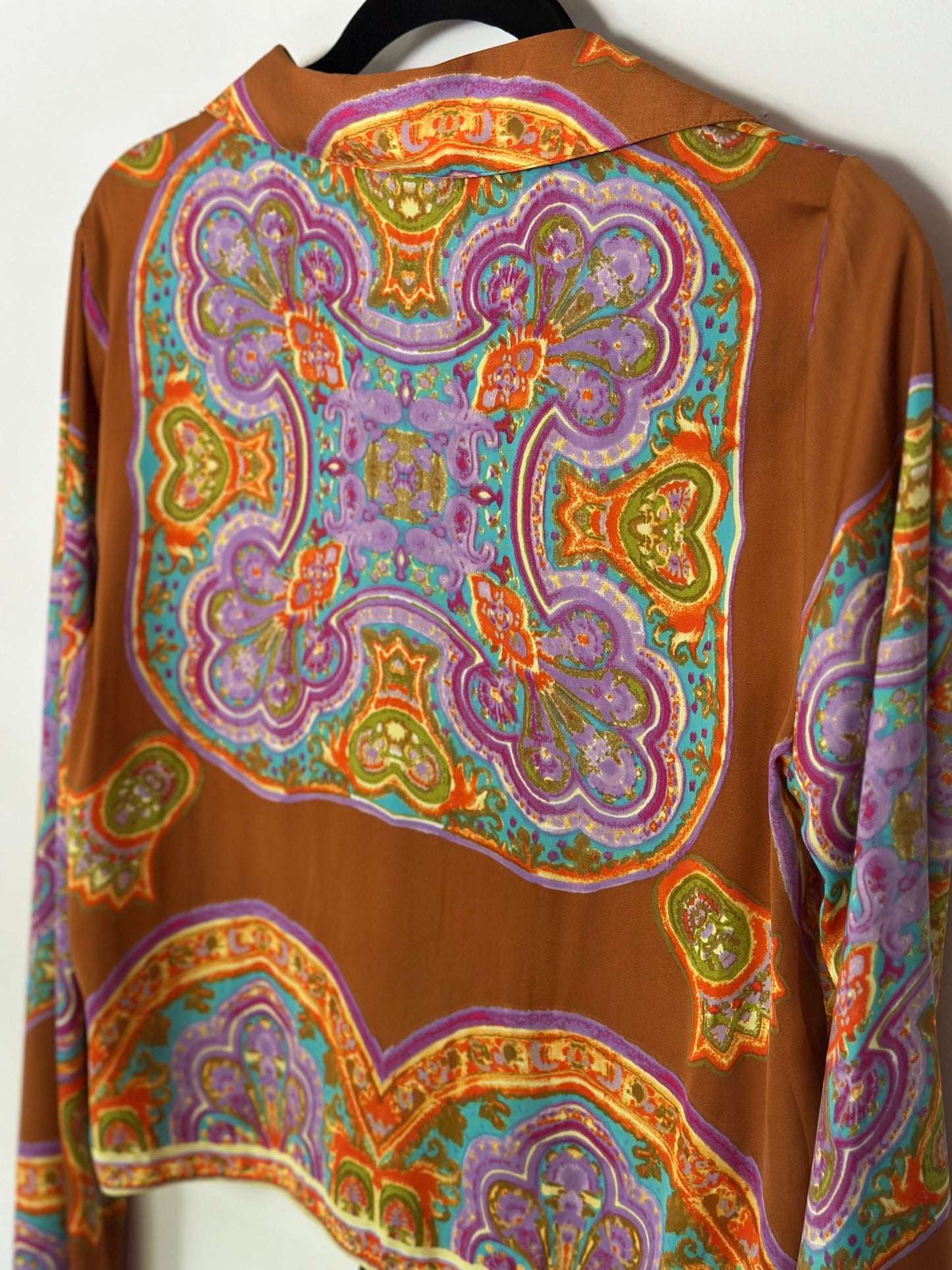 Rachel Zoe | Long Sleeve Satin Top