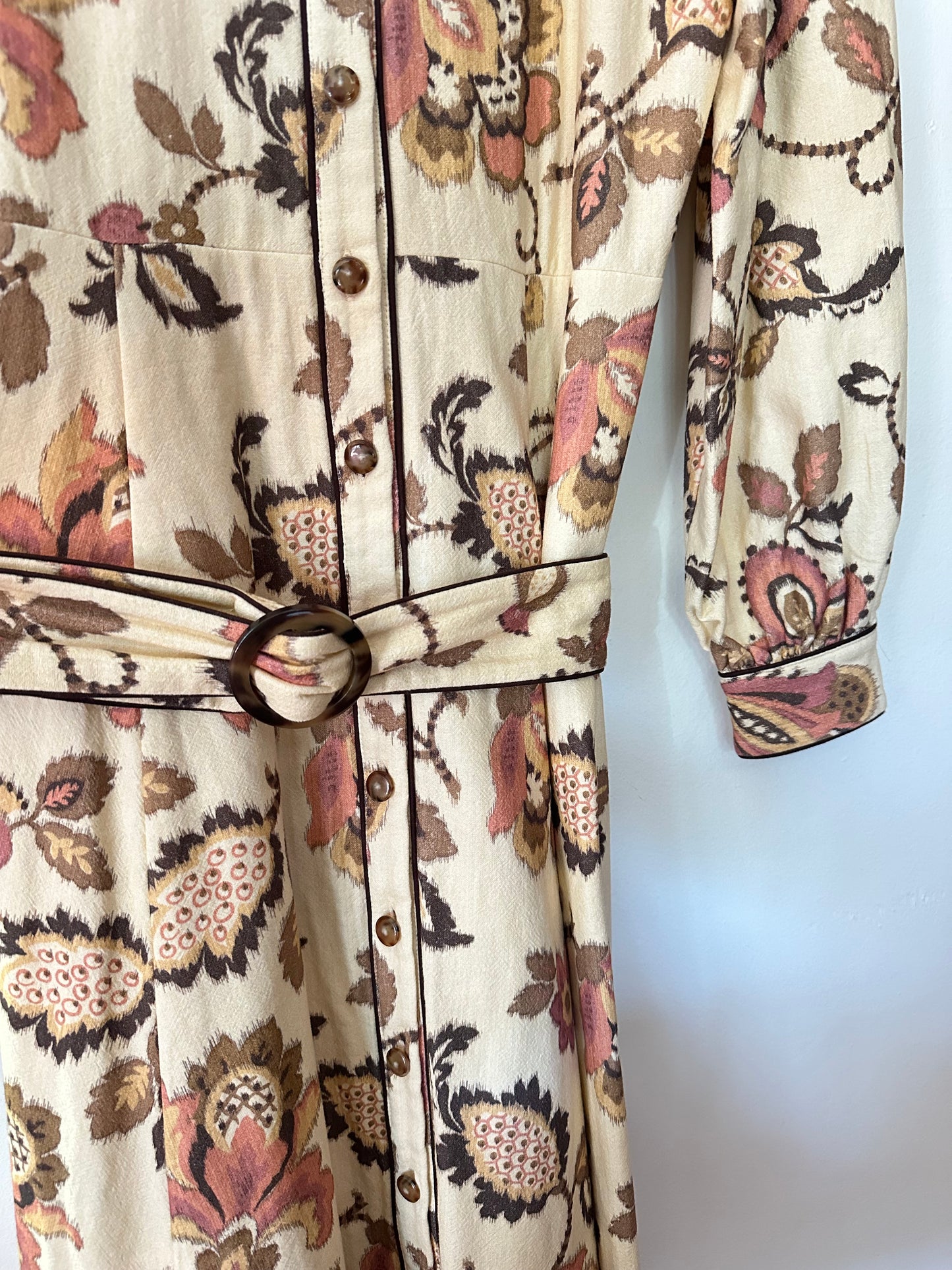 Sezane | Cotton Maxi Floral Dress, 36 / 4