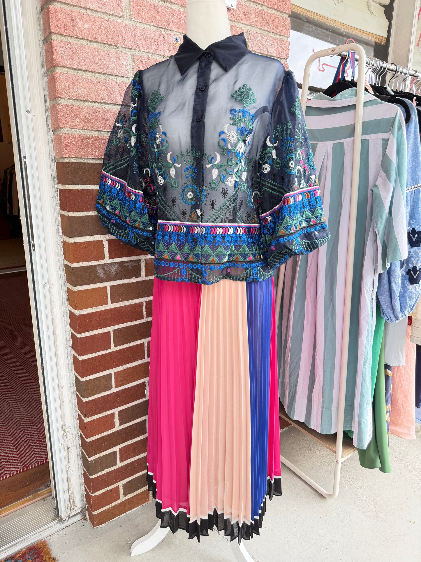 Garcia | Embroidered Top, M