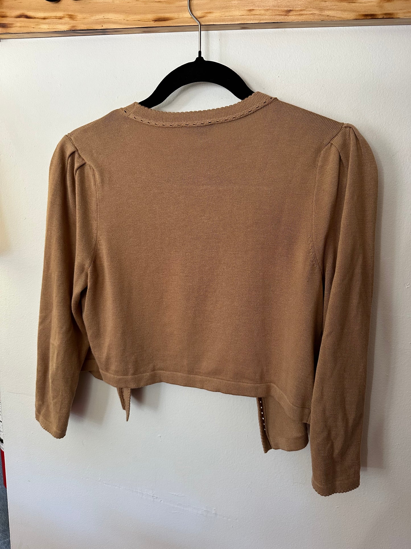 Talbots | Tan Cardigan, XS