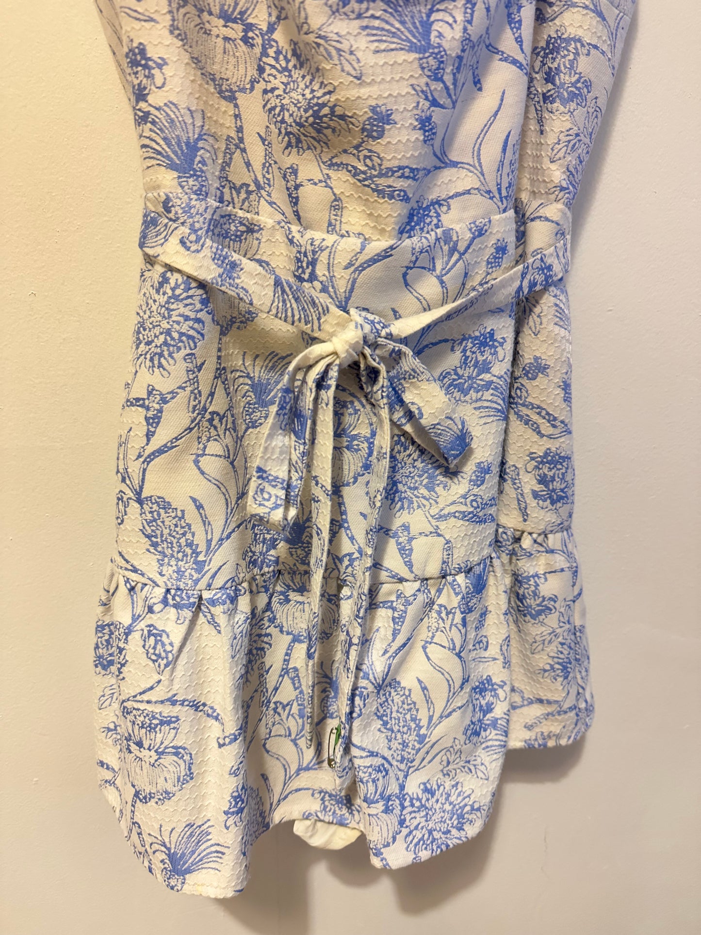 Amanda Uprichard | Light Blue Patterned Dress