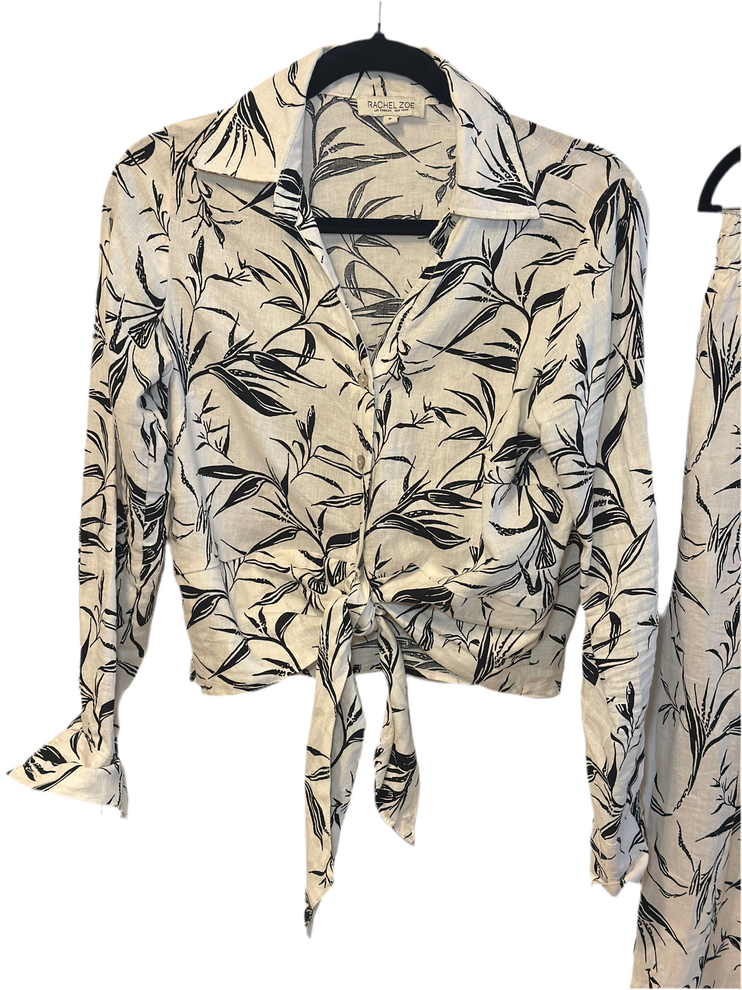 Rachel Zoe | Linen Printed Set