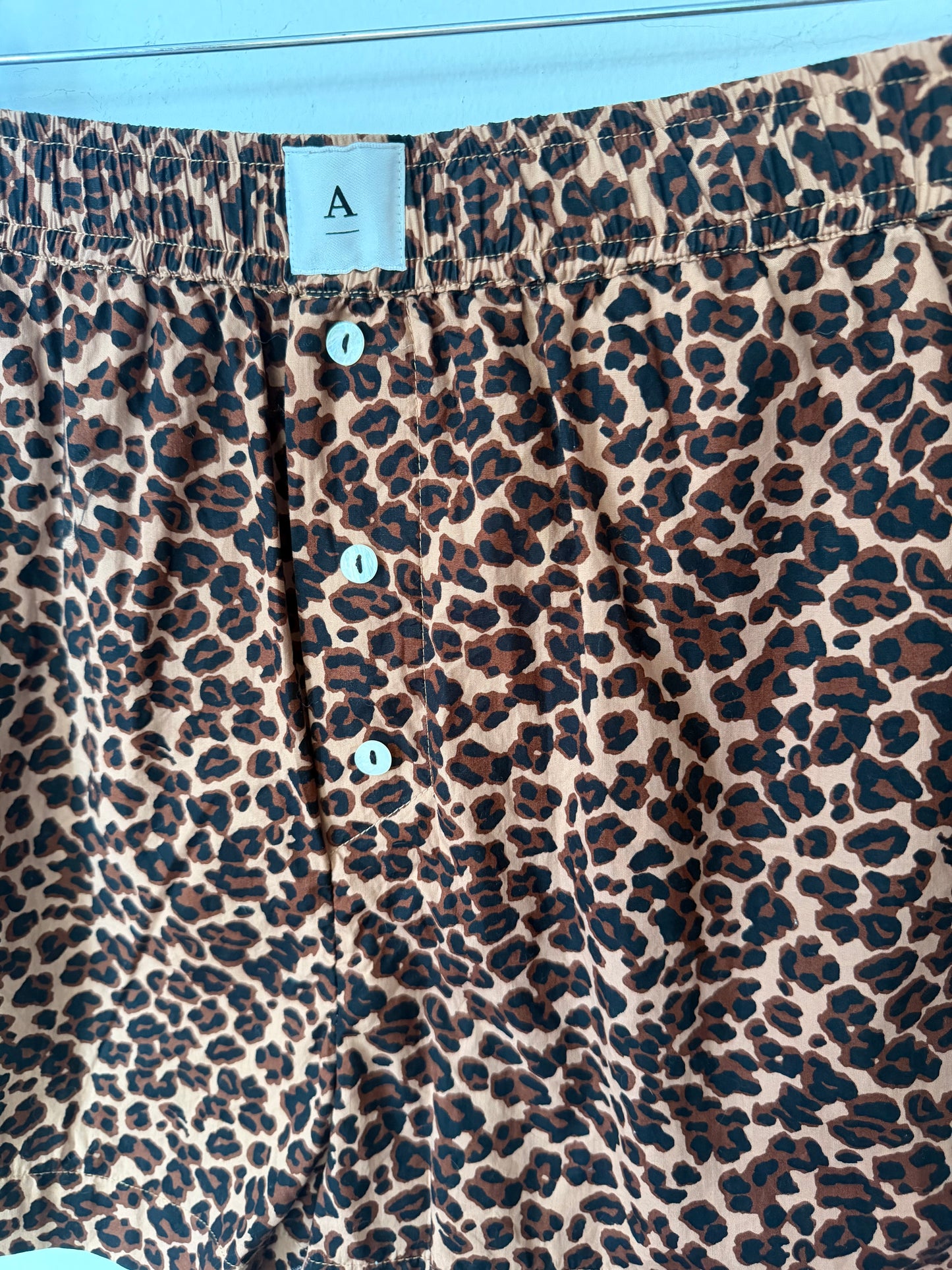 Anthropologie | Cheetah Boxer Shorts, M