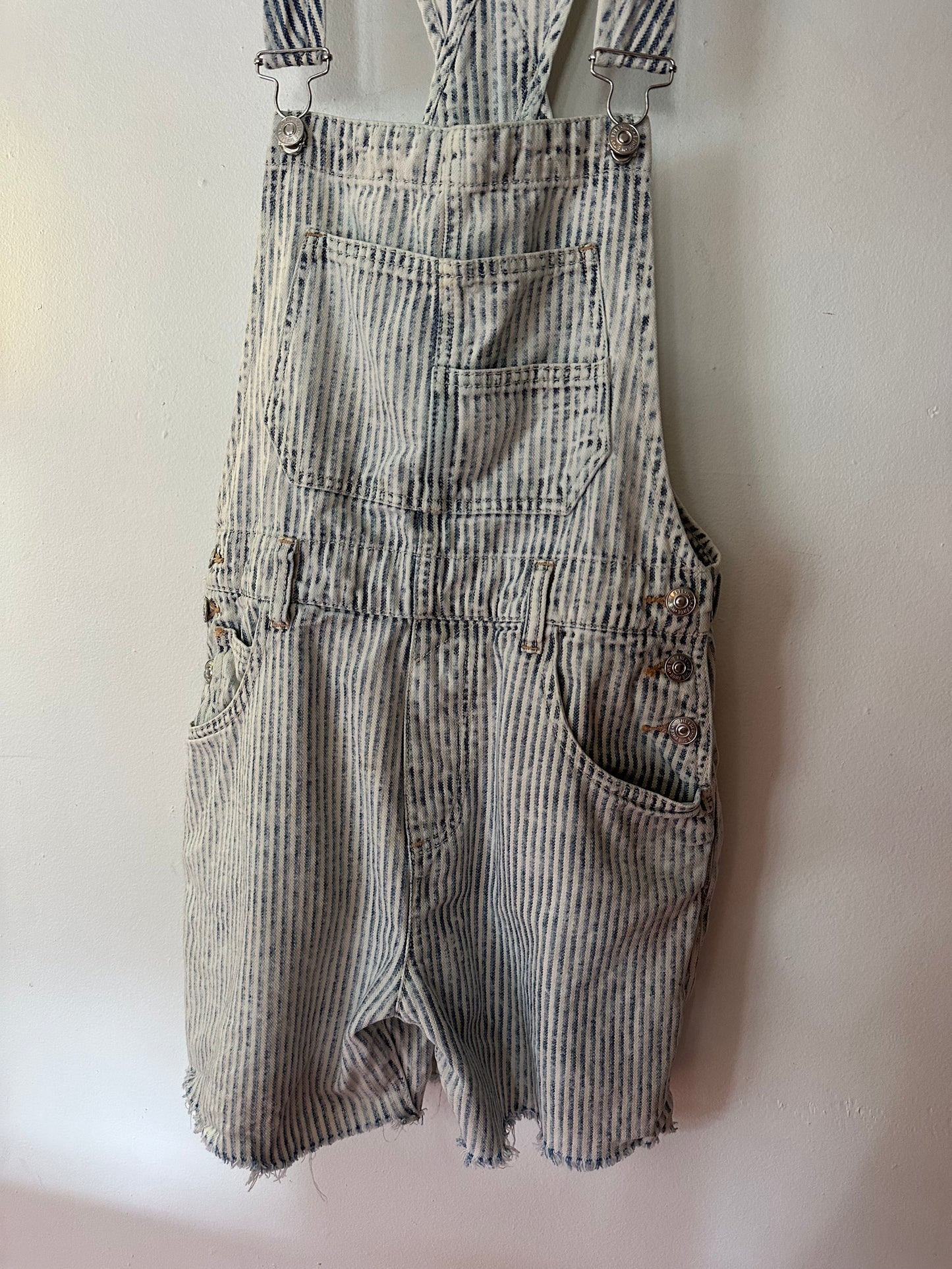 Free People | Striped Overalls