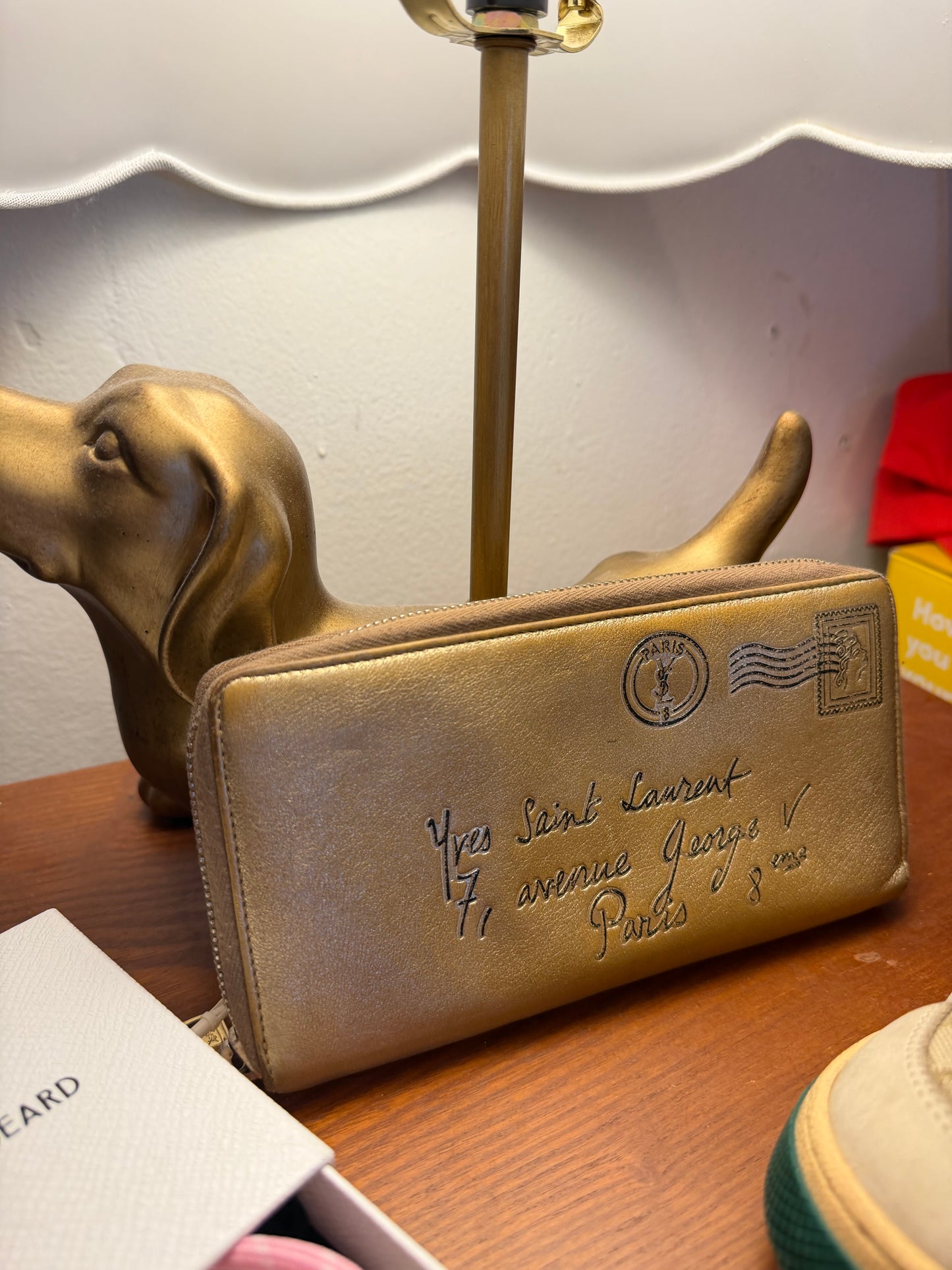 YSL | Y-Mail Zip Around Wallet