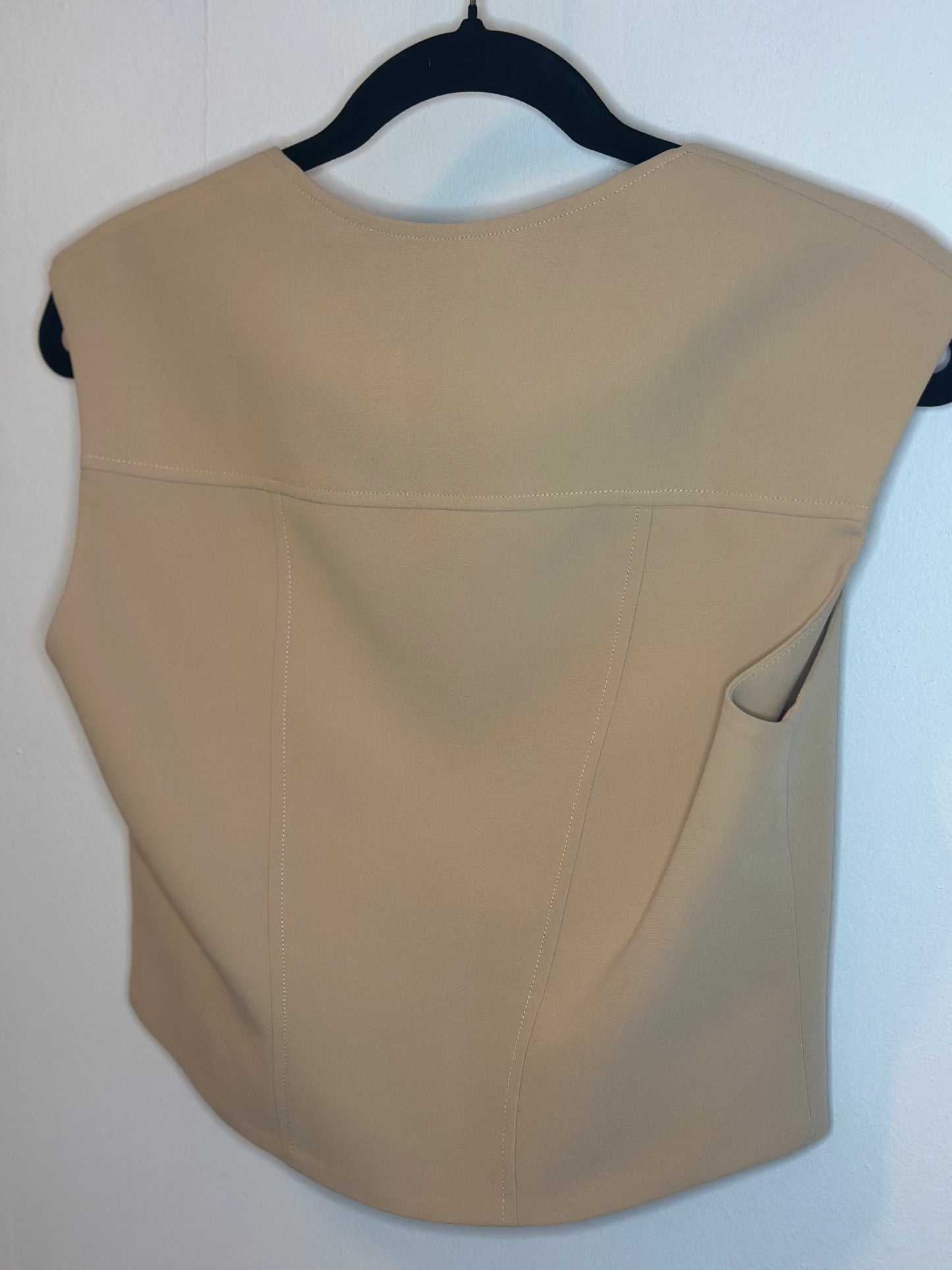 Amanda Uprichard | Short & Button Up Sleeveless Top Set