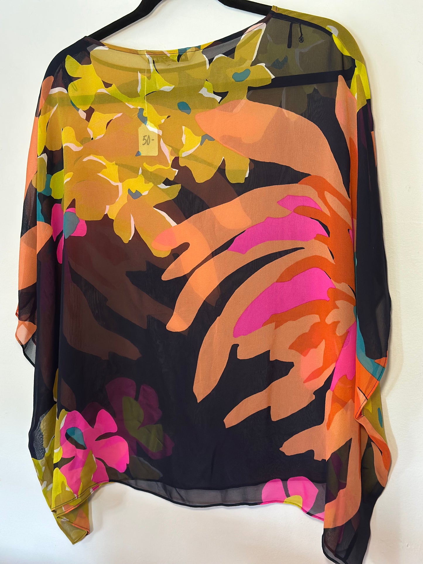 Trina Turk | Sheer Abstract Print Chiffon