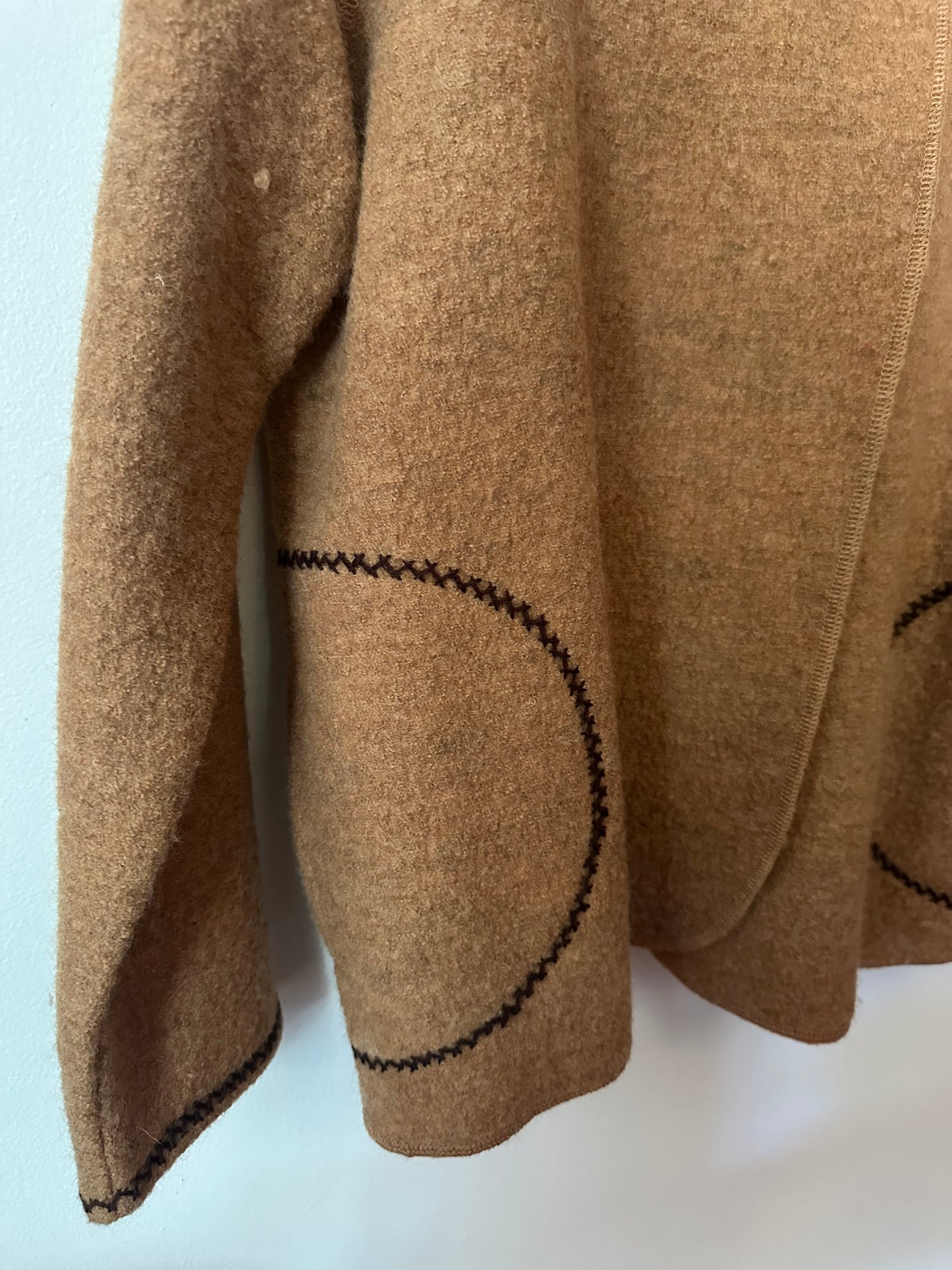 Ruby Red | Vintage Wool Coat