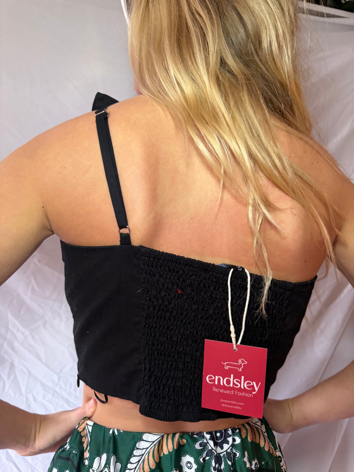 Strut & Bolt | Flower Off The Shoulder Top, M