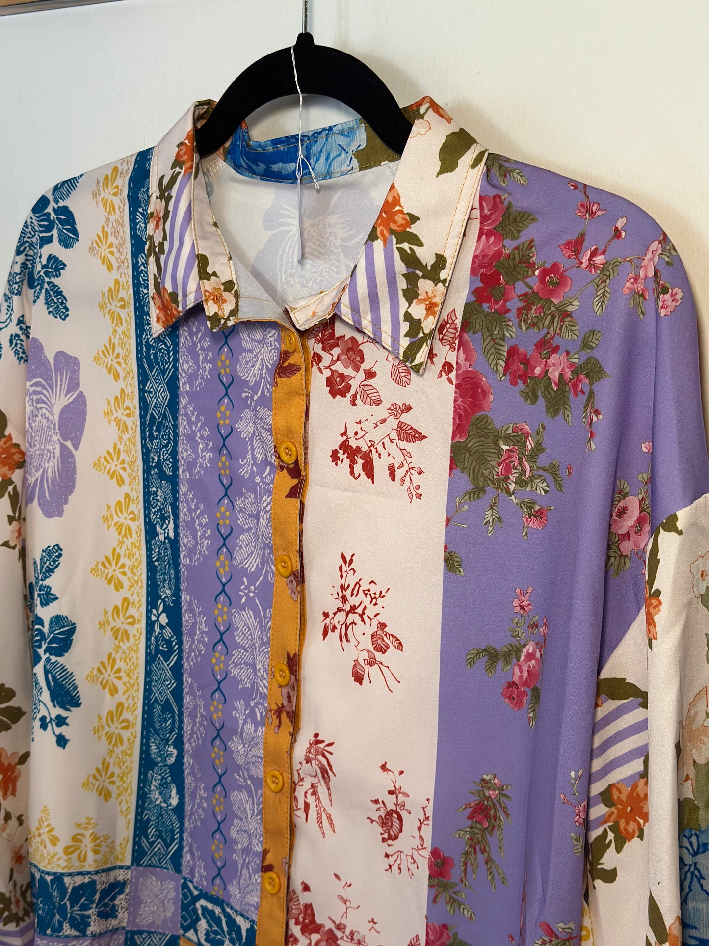 Floral Button Down