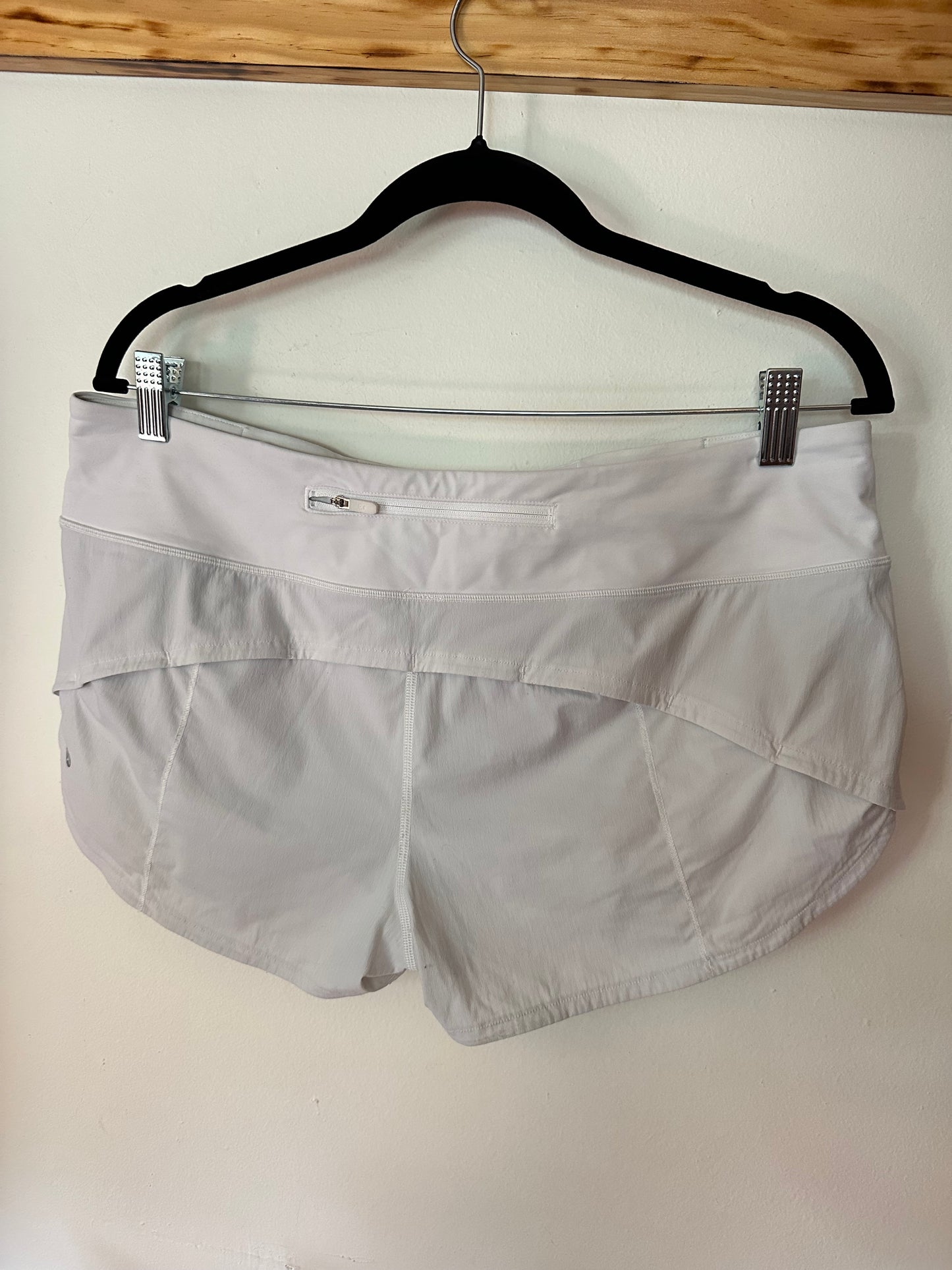 Lululemon | White Athletic Shorts