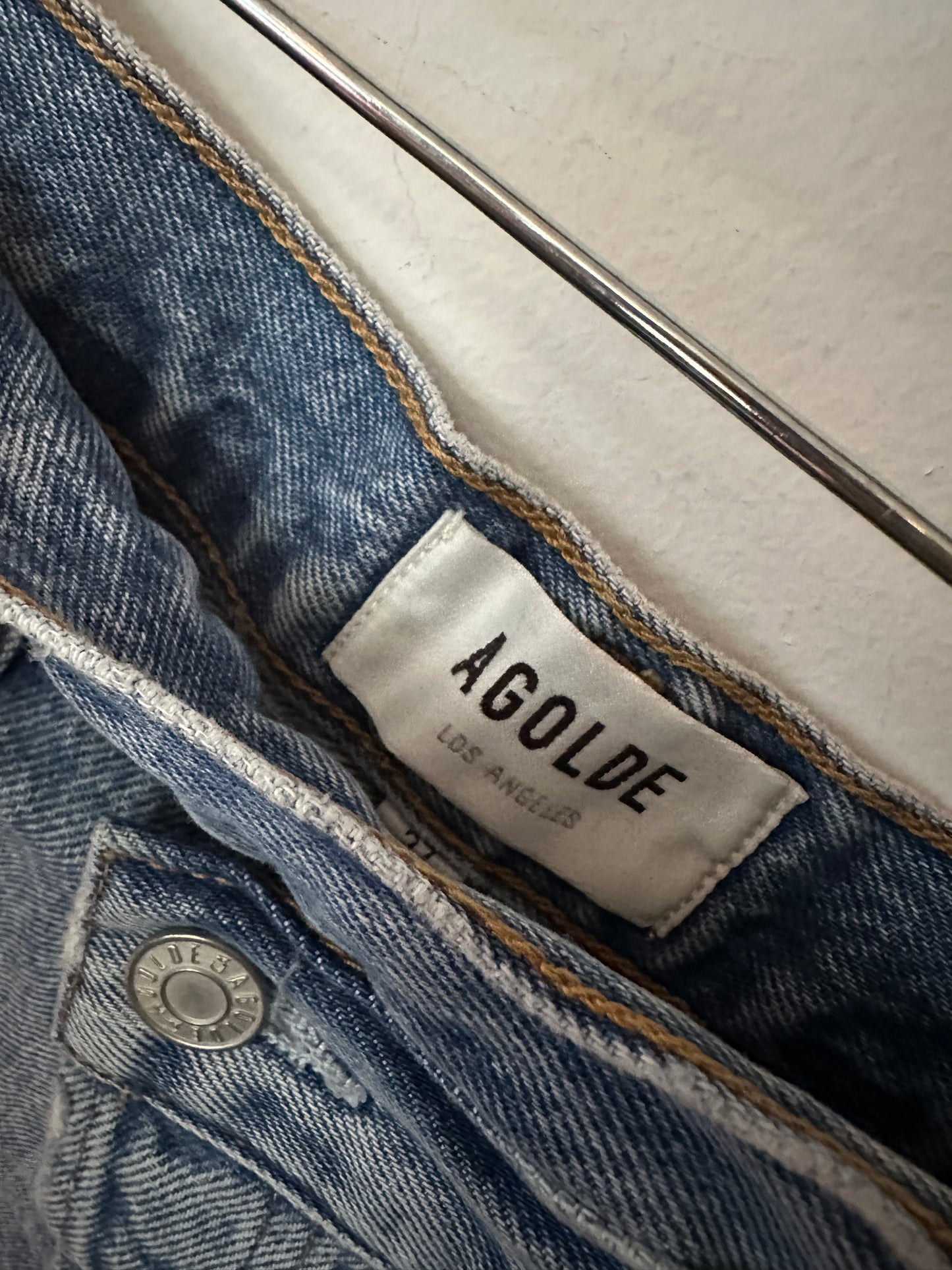 Agolde | Denim Criss Cross Skirt