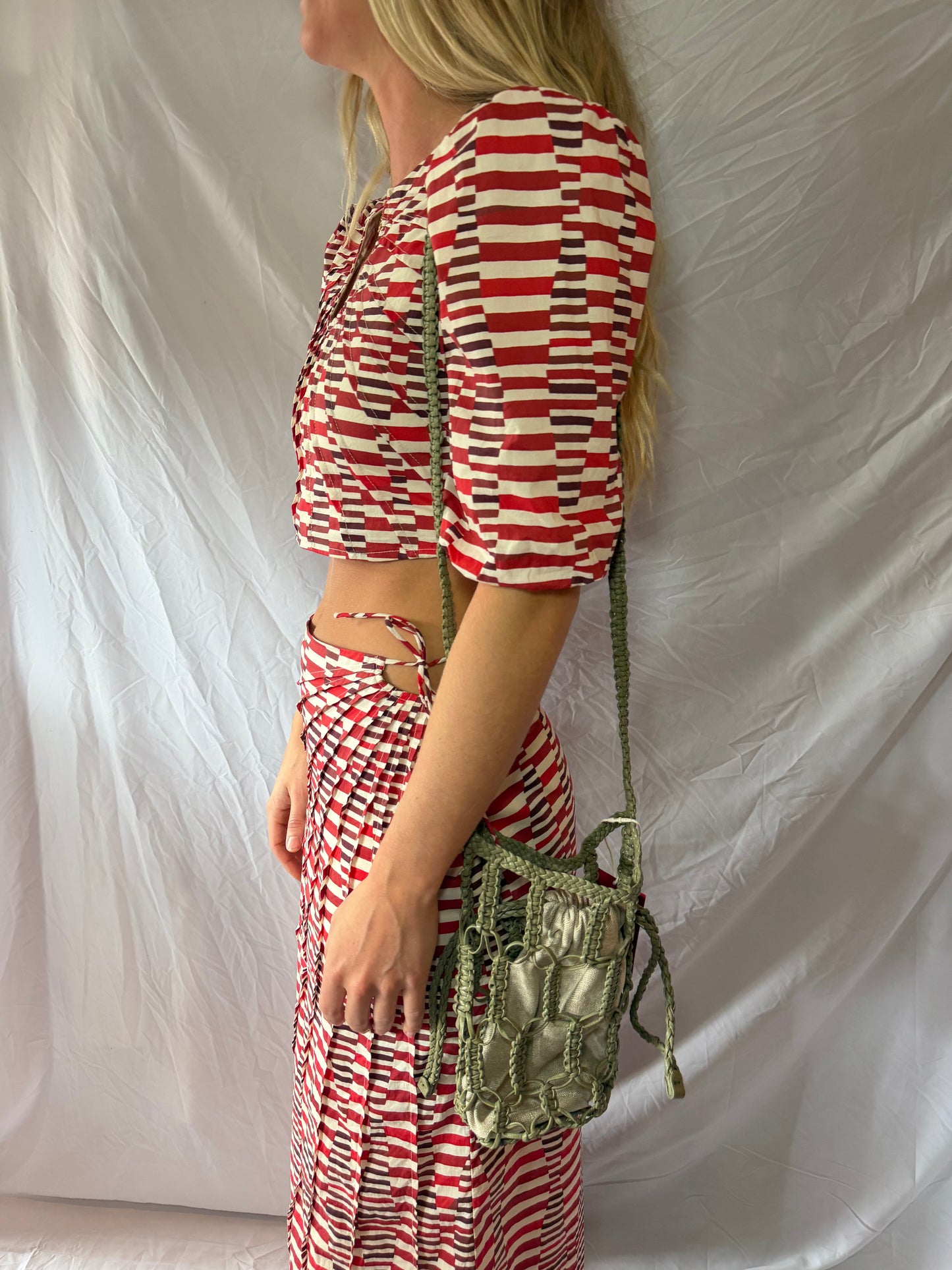 Fancy | Patterned Skirt Set, M