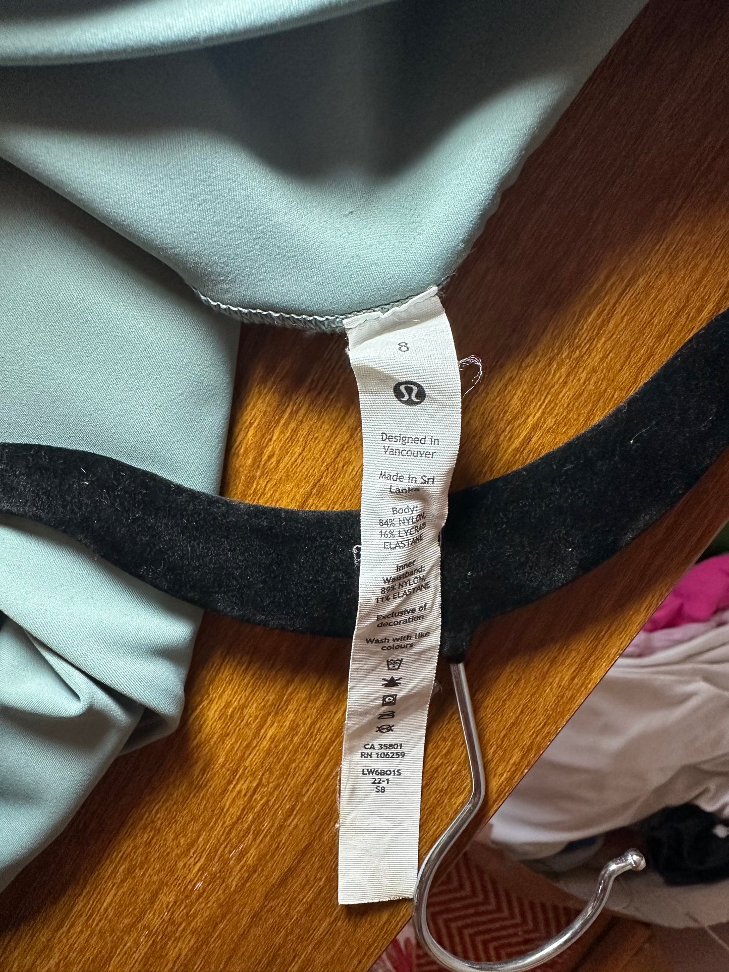 Lululemon | Gray Blue 7/8 Leggings