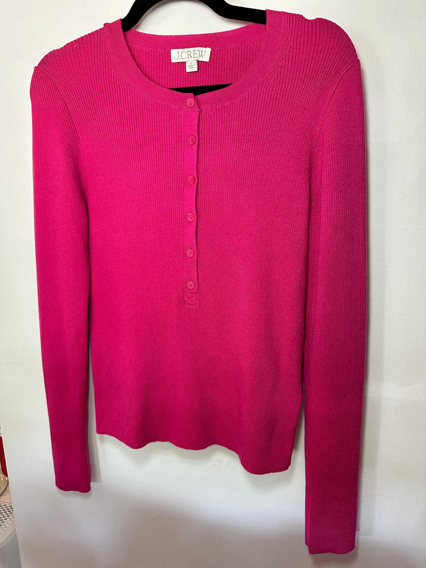 J. Crew | Pink Long Sleeve Sweater