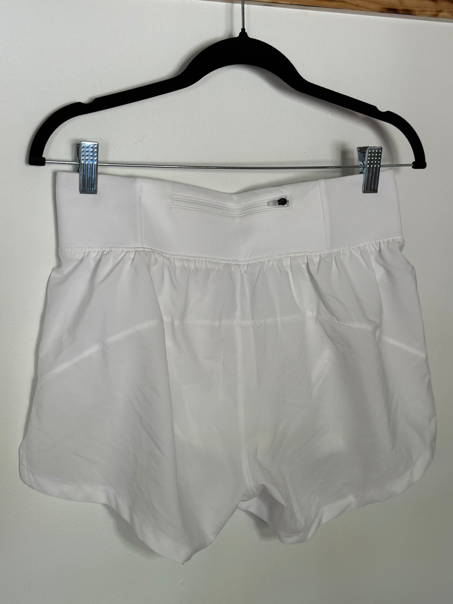 Under Armour | White Flowy Running Shorts