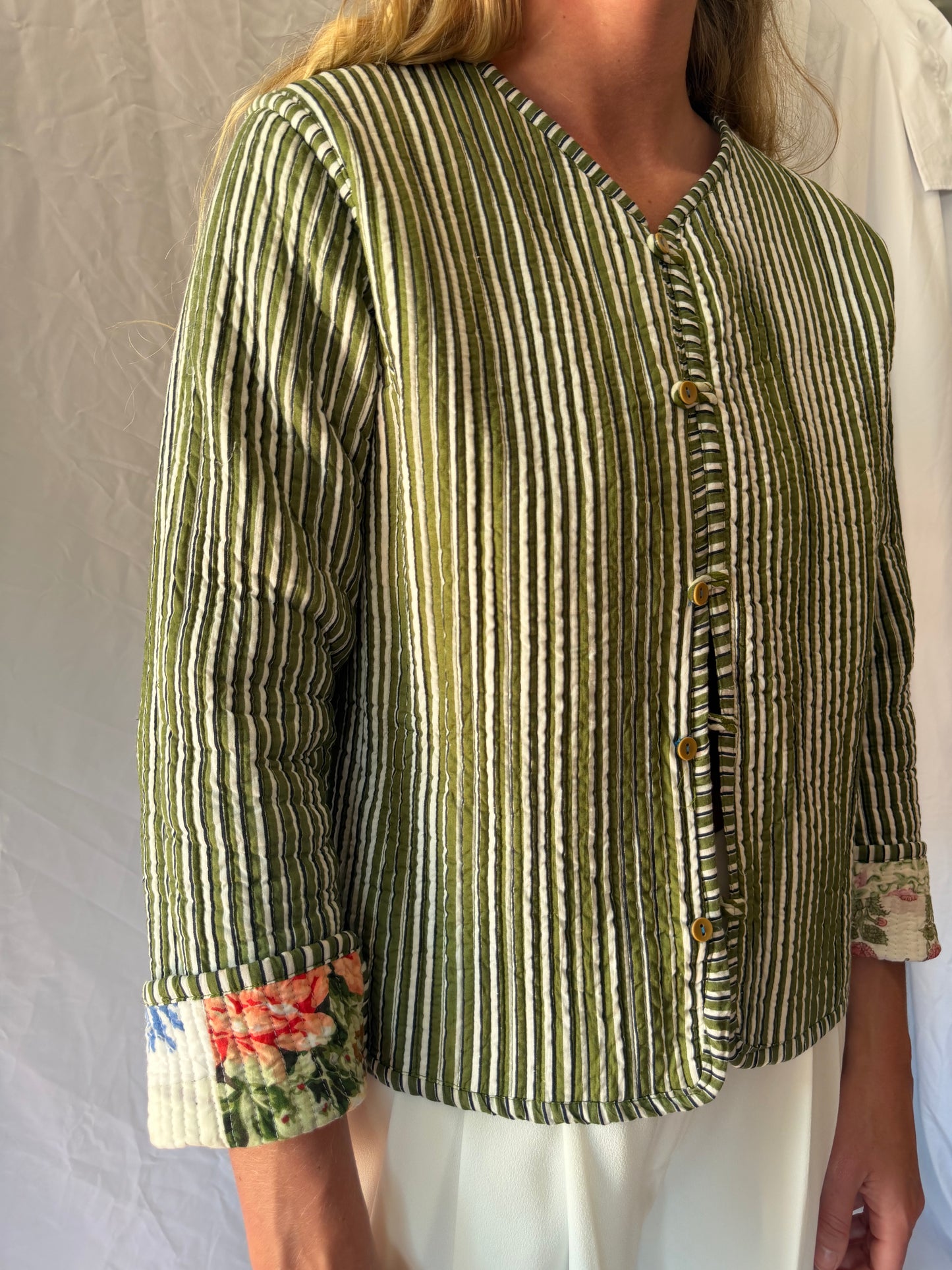 Reversible Quilted Jacket, S