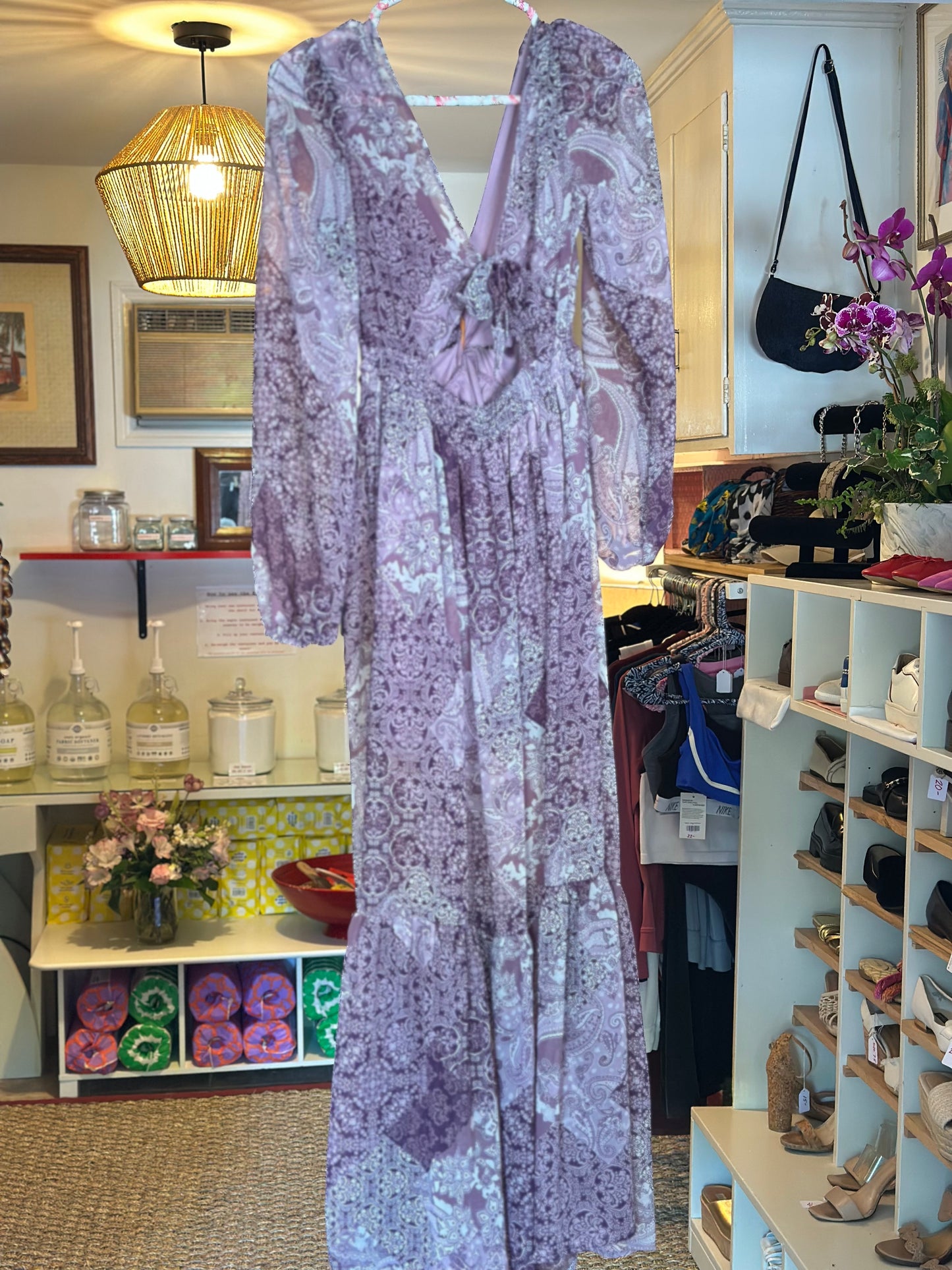 Jessica Simpson | Lightweight Flowy Floral Maxi
