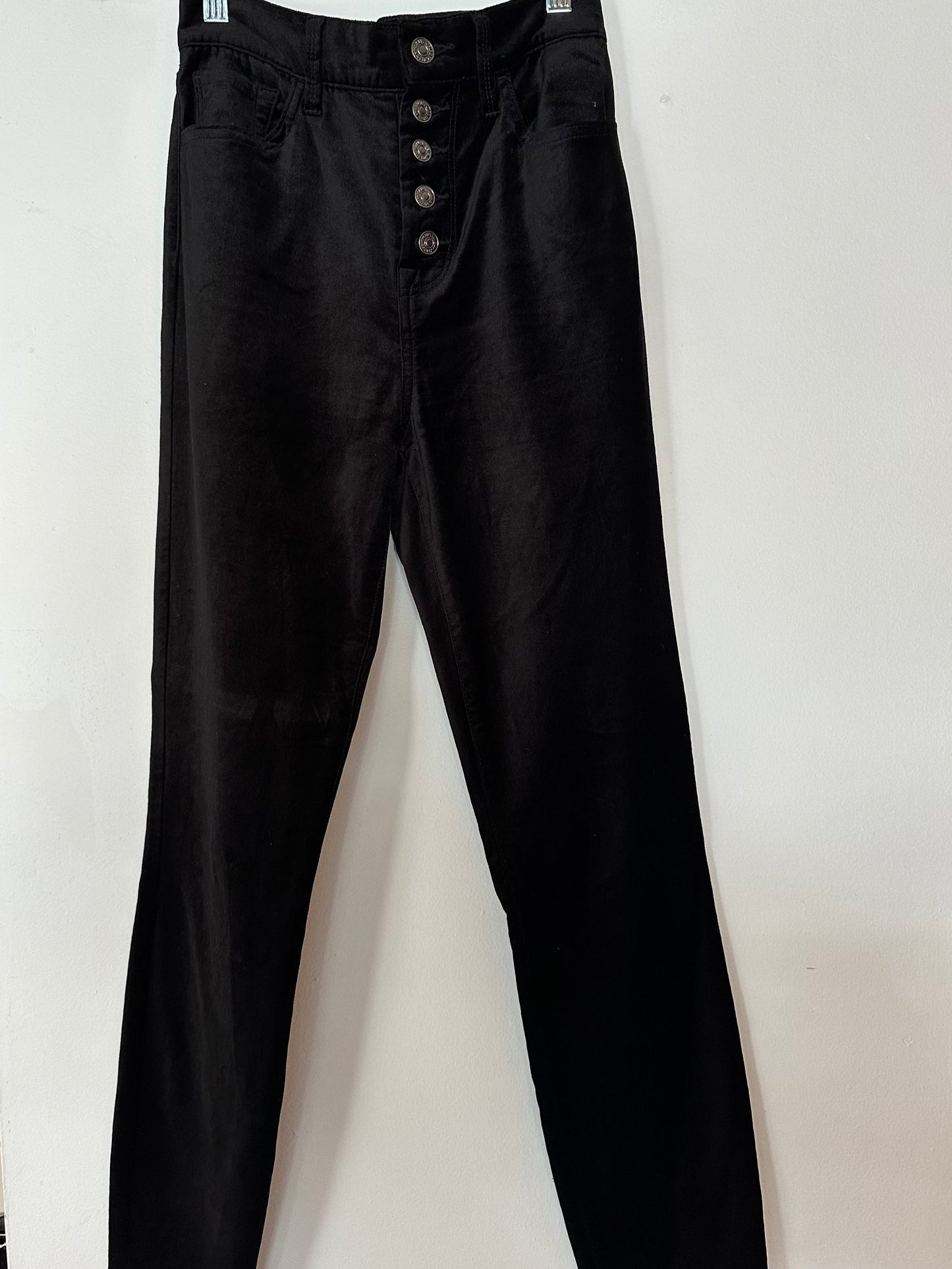 7 For All Mankind | Velvet Exposed Button Skinny