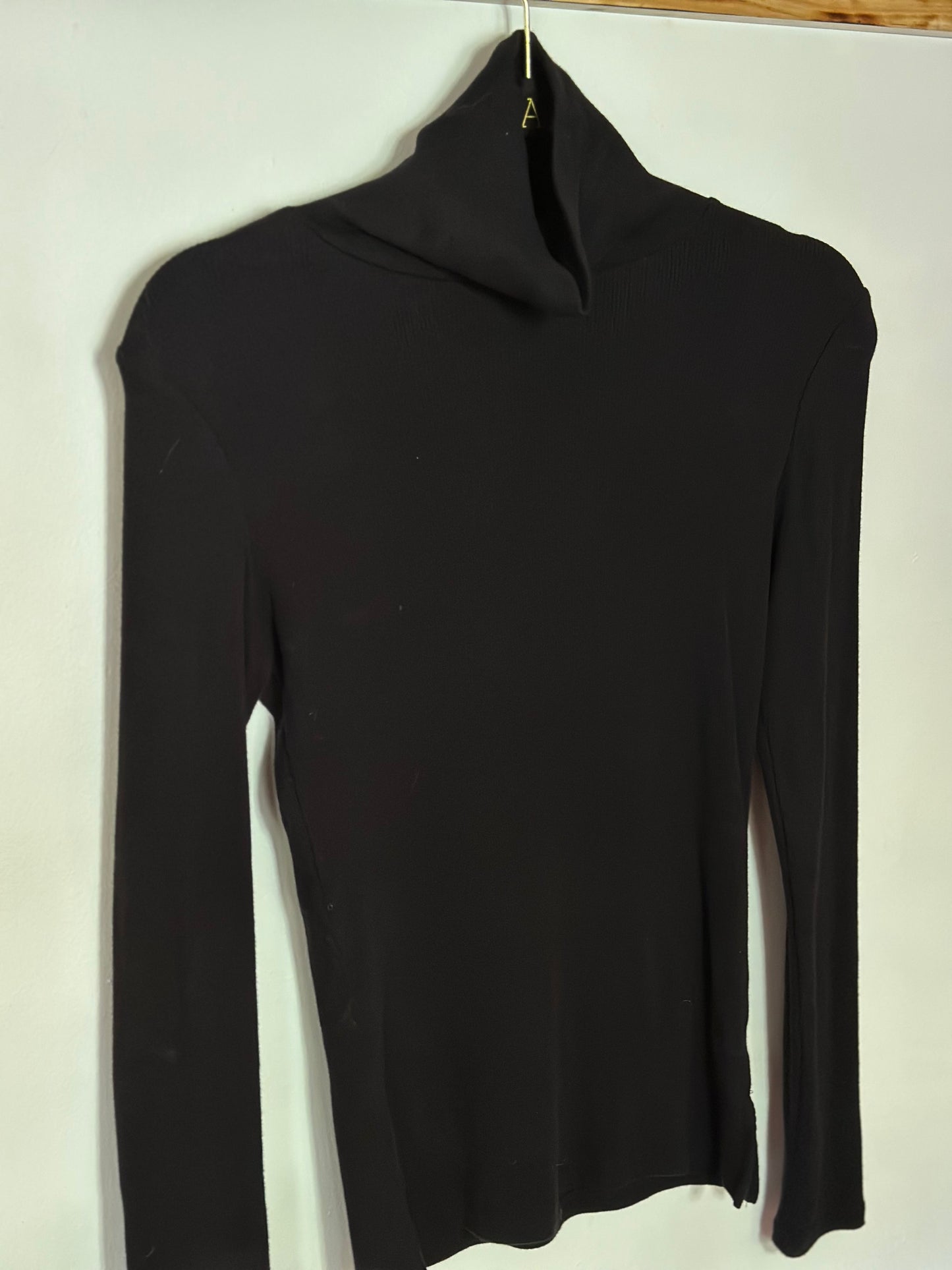 Ambiance | Turtle Neck Ribbed Long Sleeve Top
