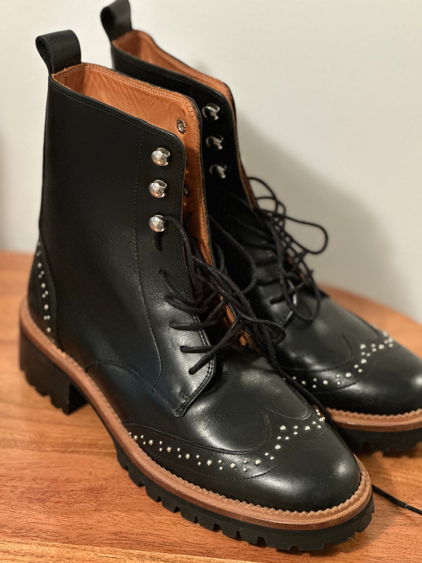 Other Stories | Studded Combat Boots