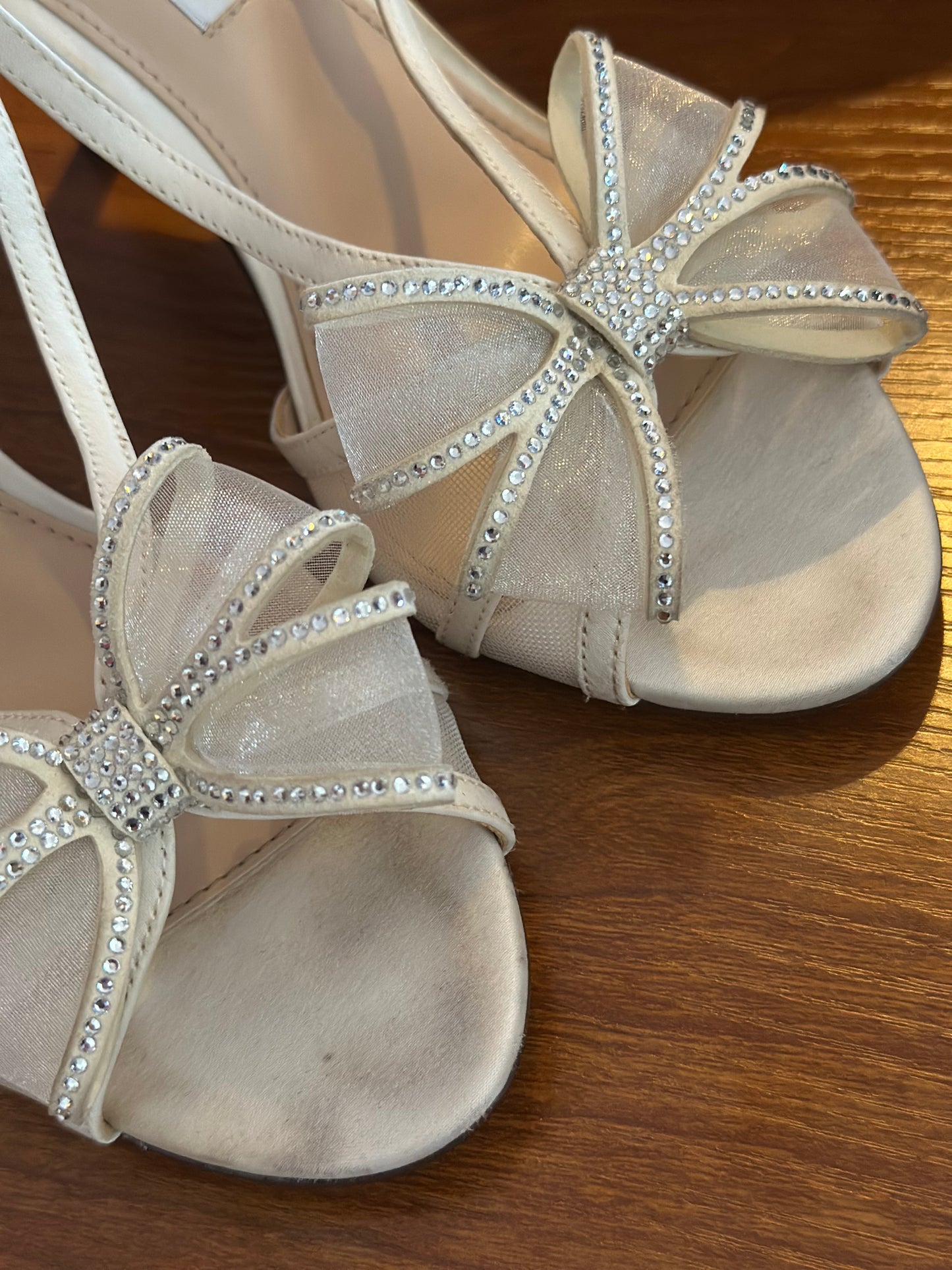 Nina | Bridal Bow Heels