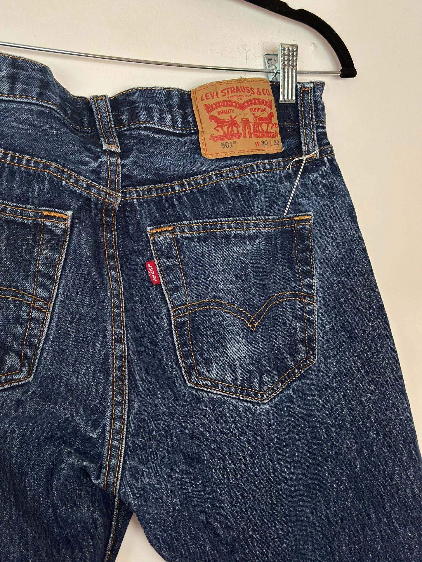 1990s | 501 Levis | Dark Wash Jeans