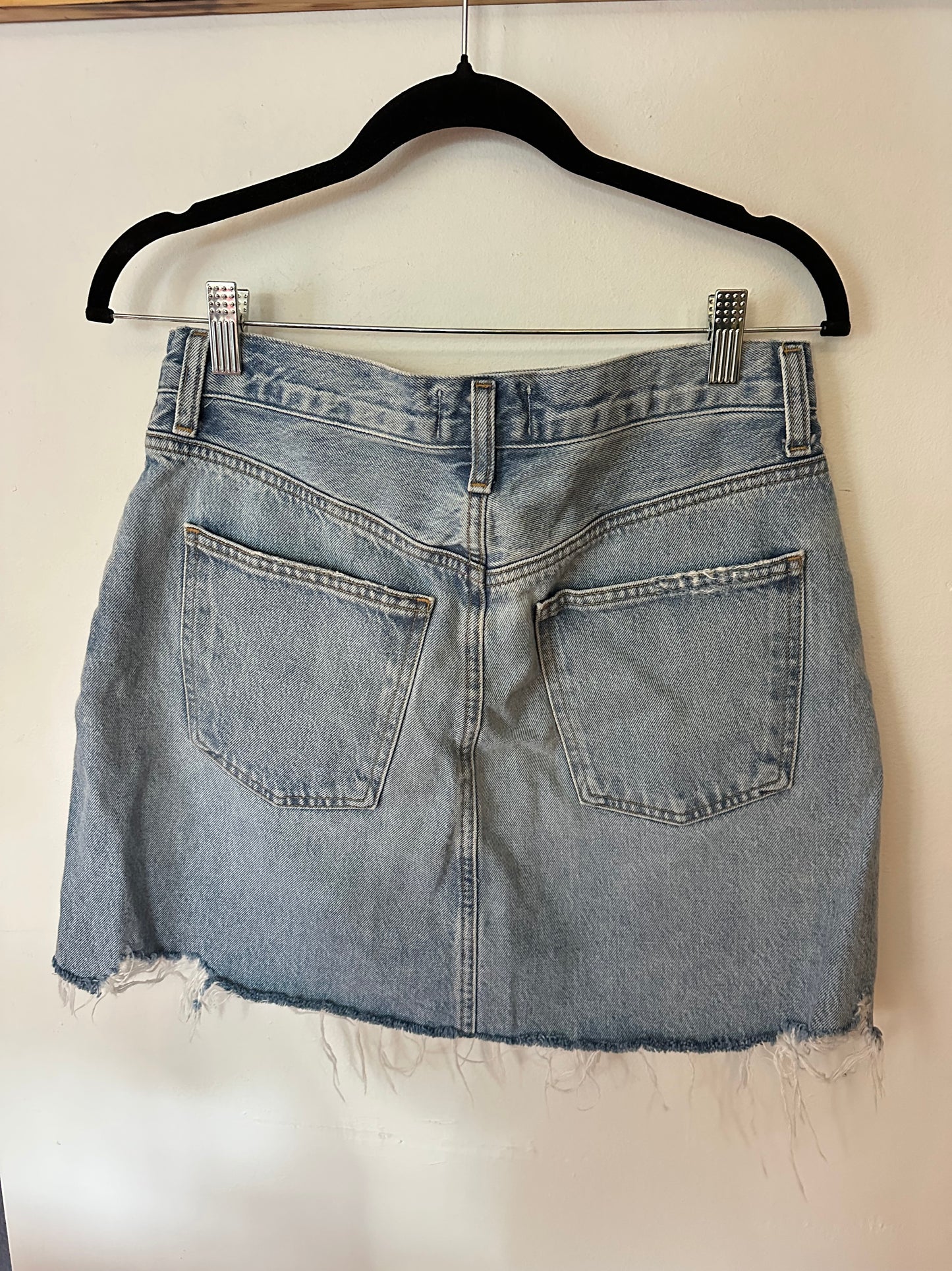 Agolde | Denim Criss Cross Skirt