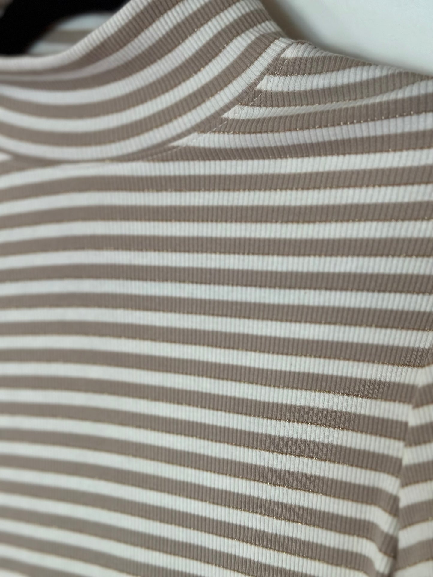 Turtleneck Striped Long Sleeve