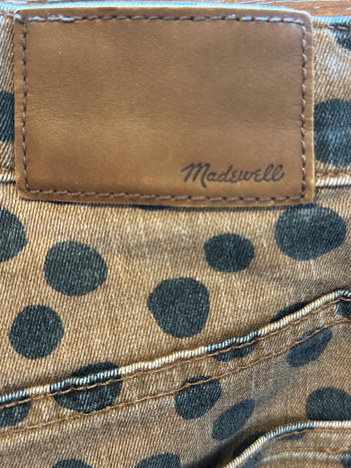 Madewell | 10" High-Rise Skinny Jeans in Leopard Dot