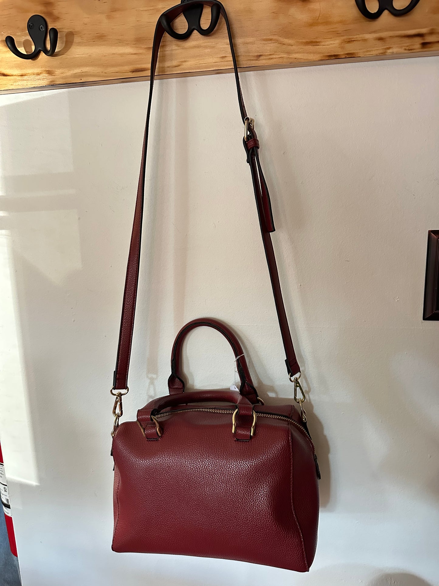 Maroon Crossbody Bag