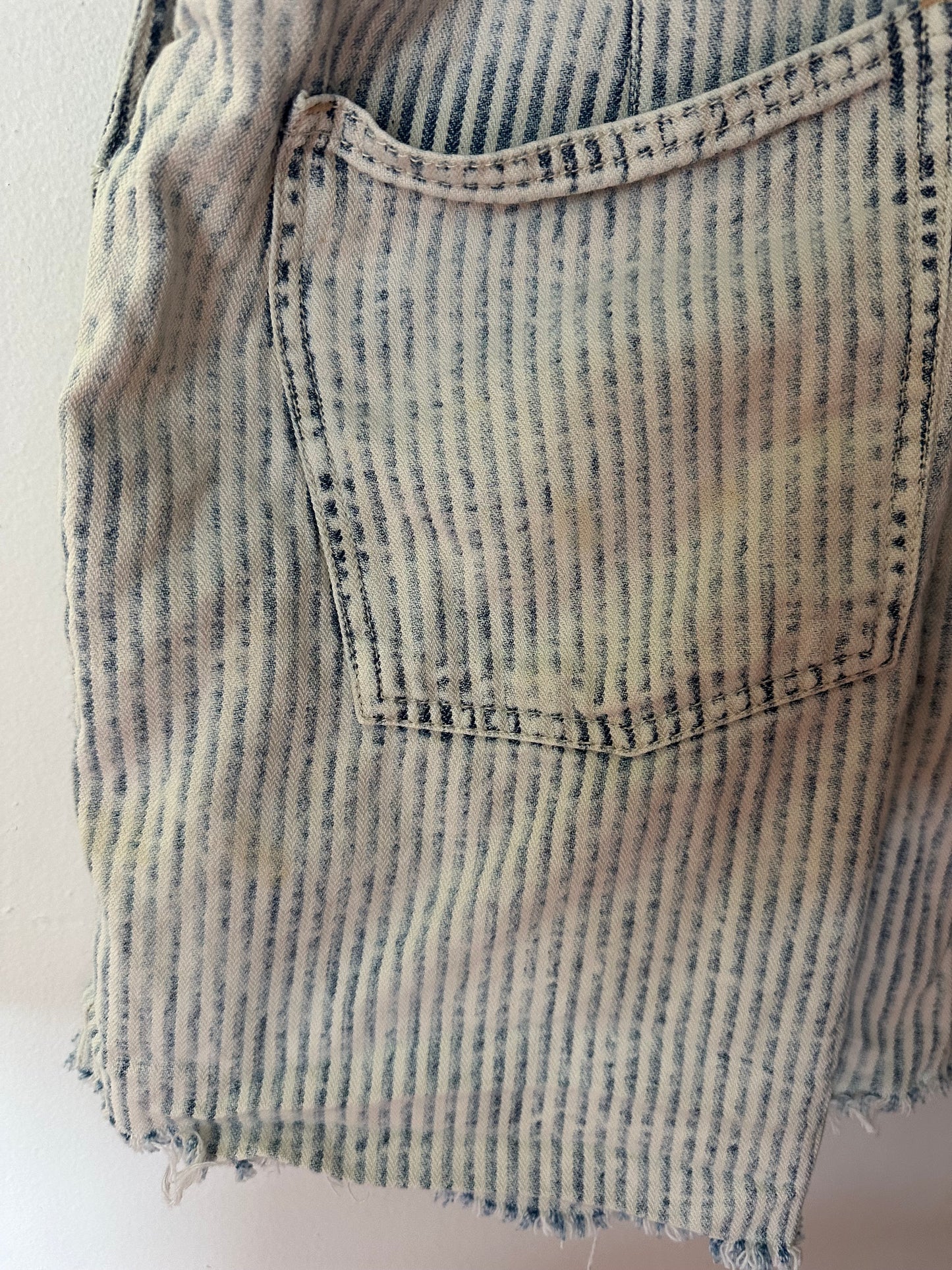 Free People | Striped Overalls