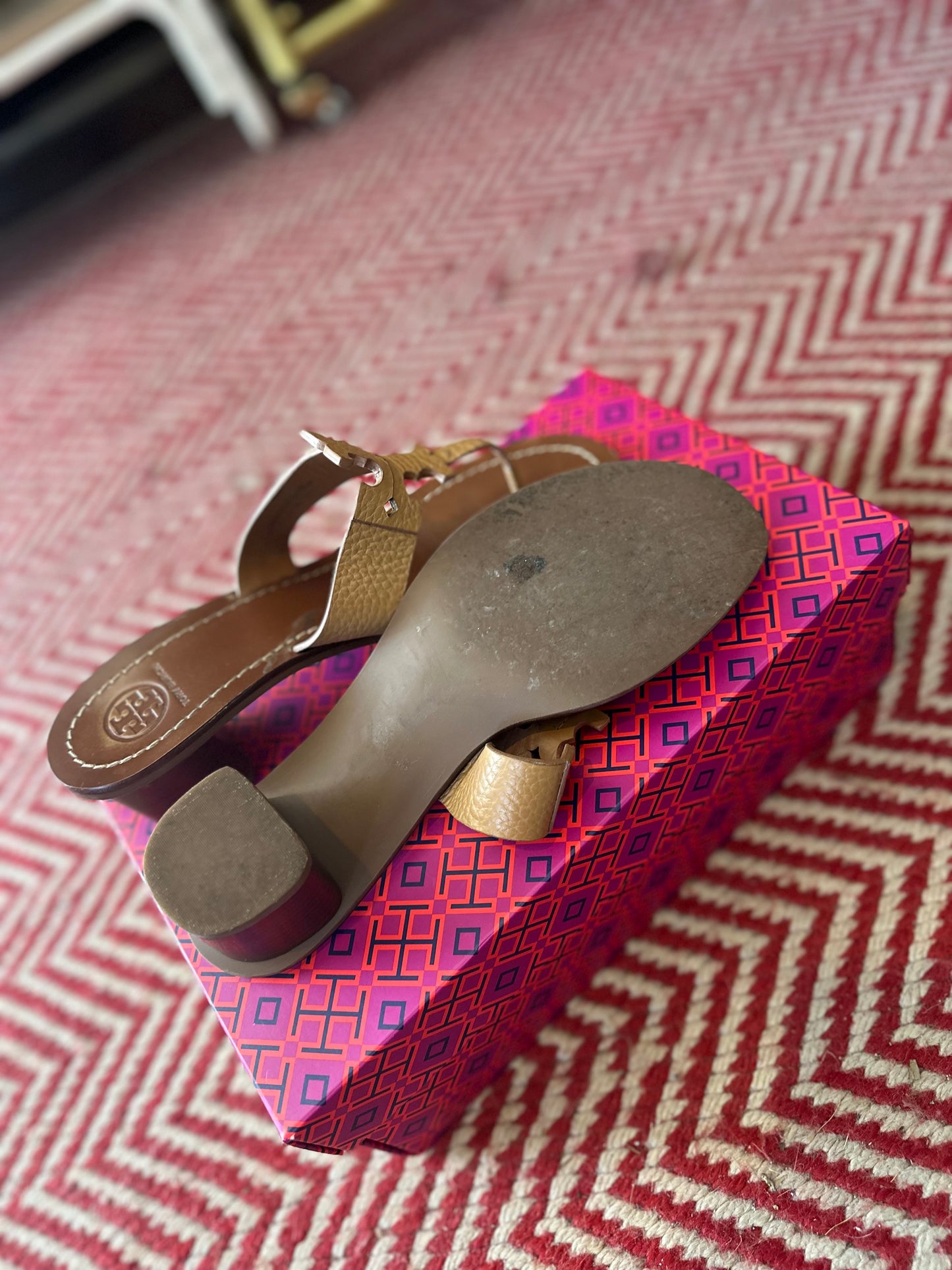 Tory Burch | Logo Wedge Sandal, 9