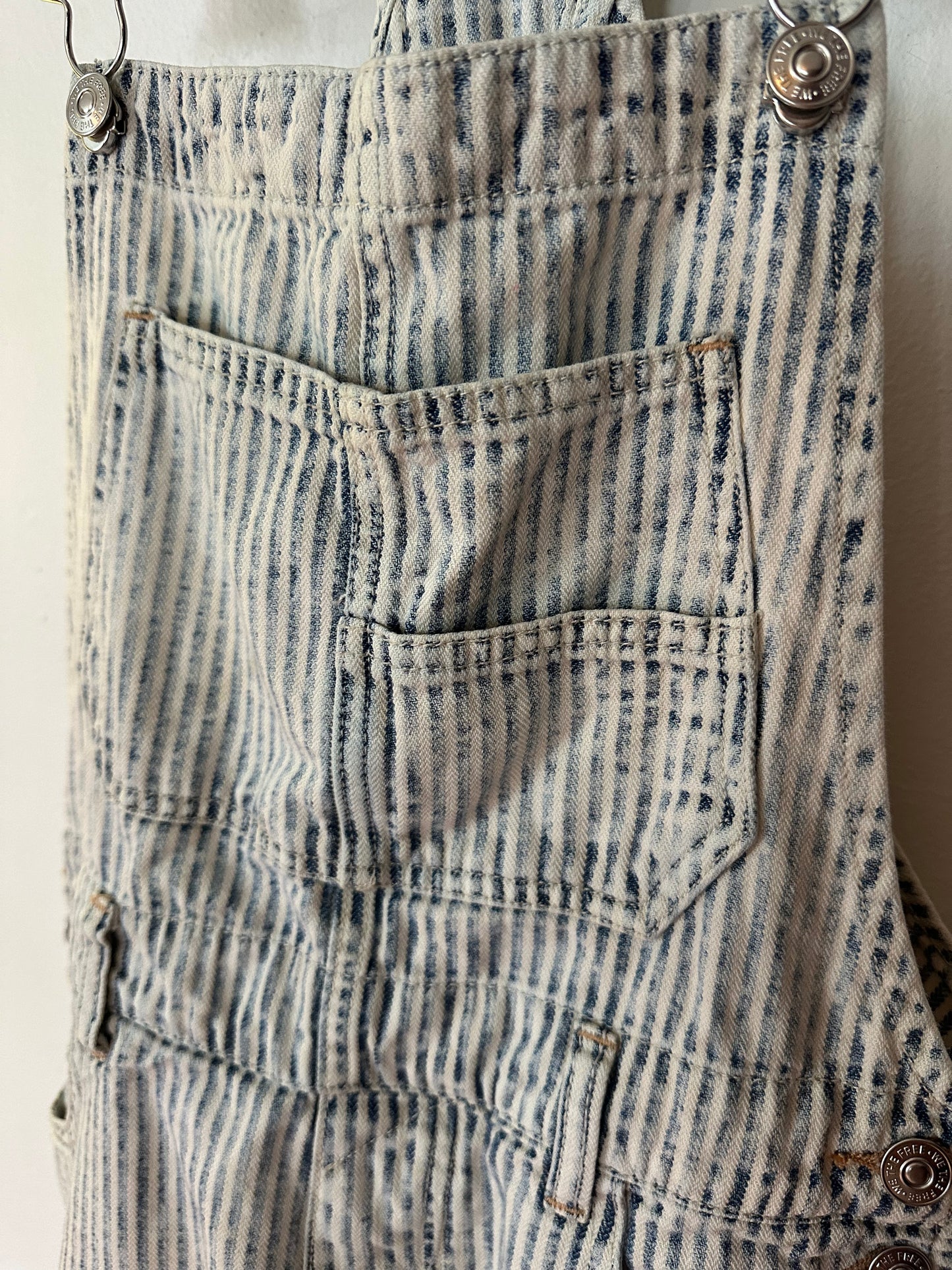 Free People | Striped Overalls