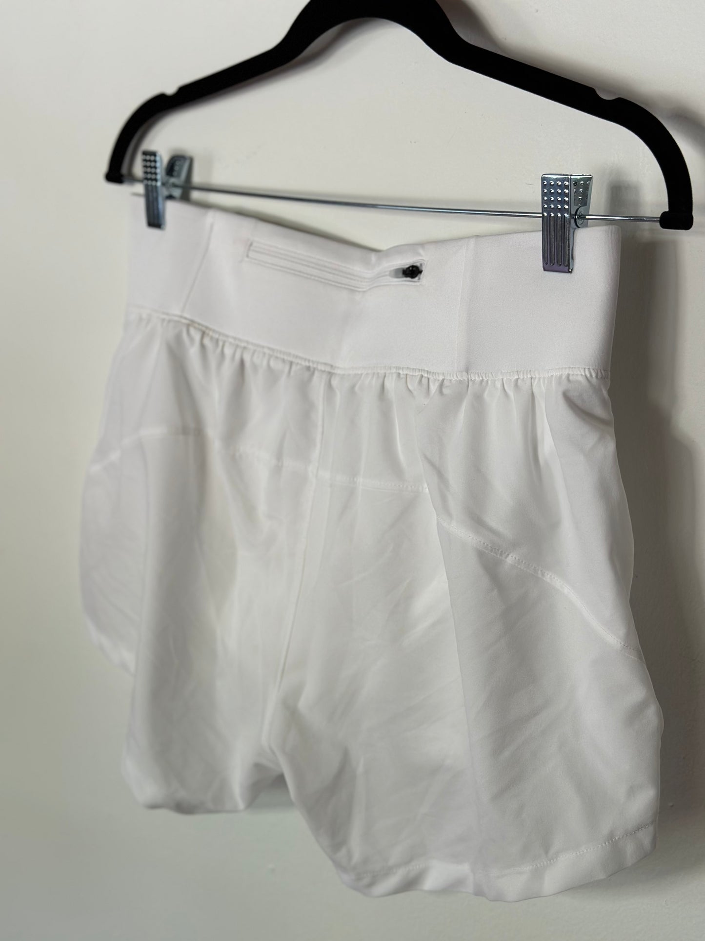 Under Armour | White Flowy Running Shorts