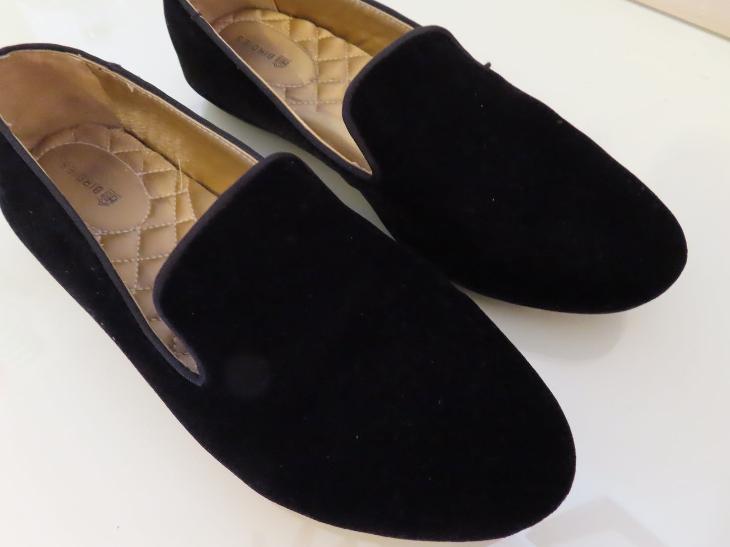 Birdie | The Starling Black Velvet Loafer
