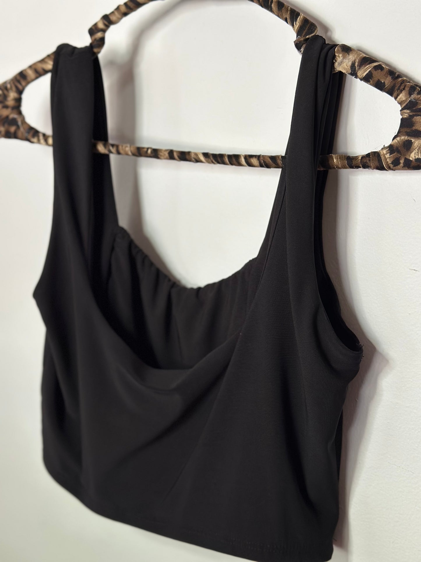 Windsor | Rouched Sleeveless Cropped Top