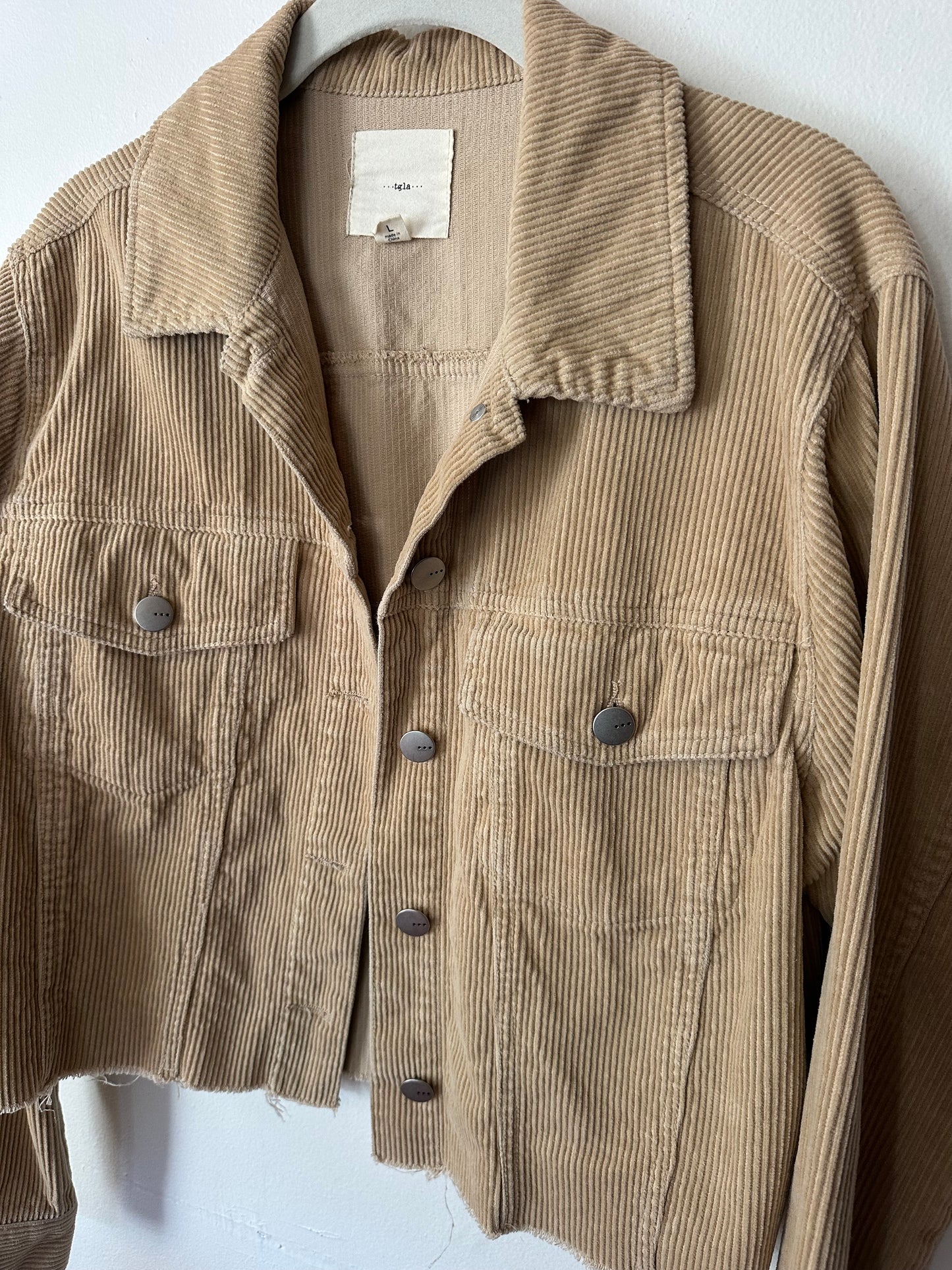 tgla | 100% Cotton - Corduroy Jacket, L
