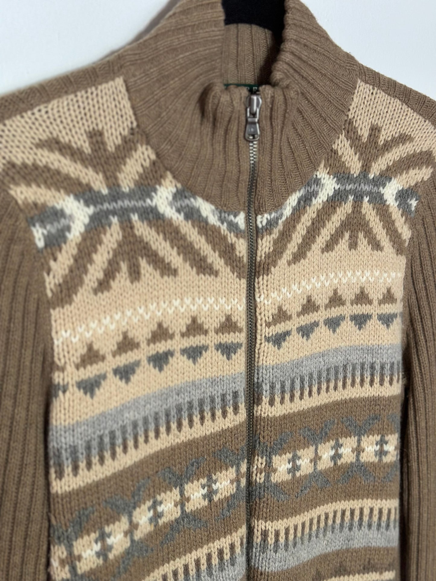 Ralph Lauren | Fair Isle Wool Zip Up