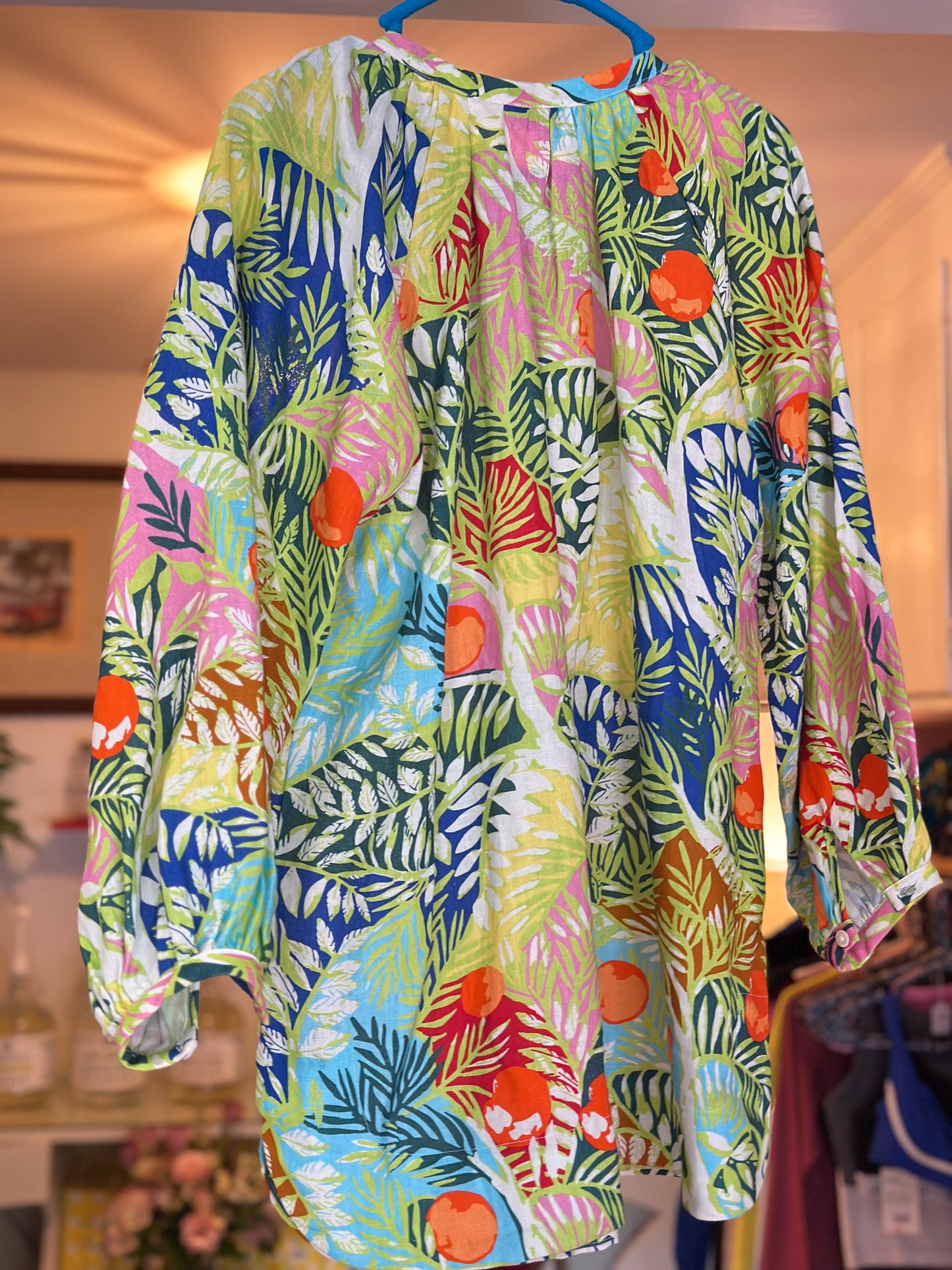 Staud | Vincent Printed Linen Tunic