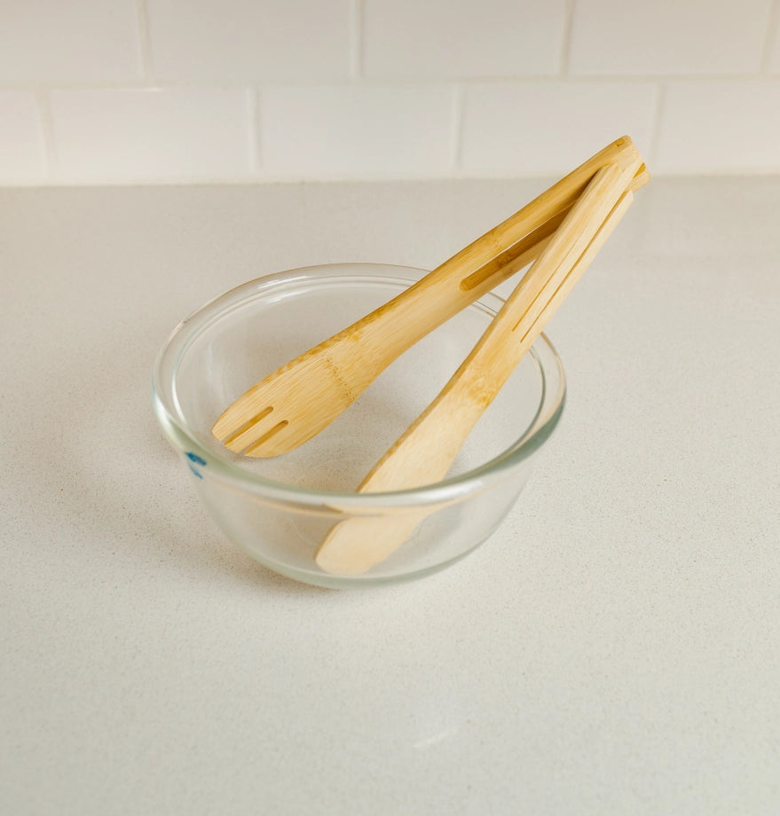 Bamboo Salad Tongs