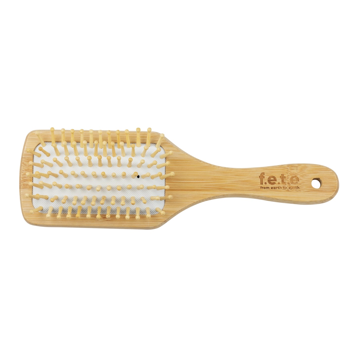 Bamboo & Natural Rubber Hairbrushes | Large Paddle