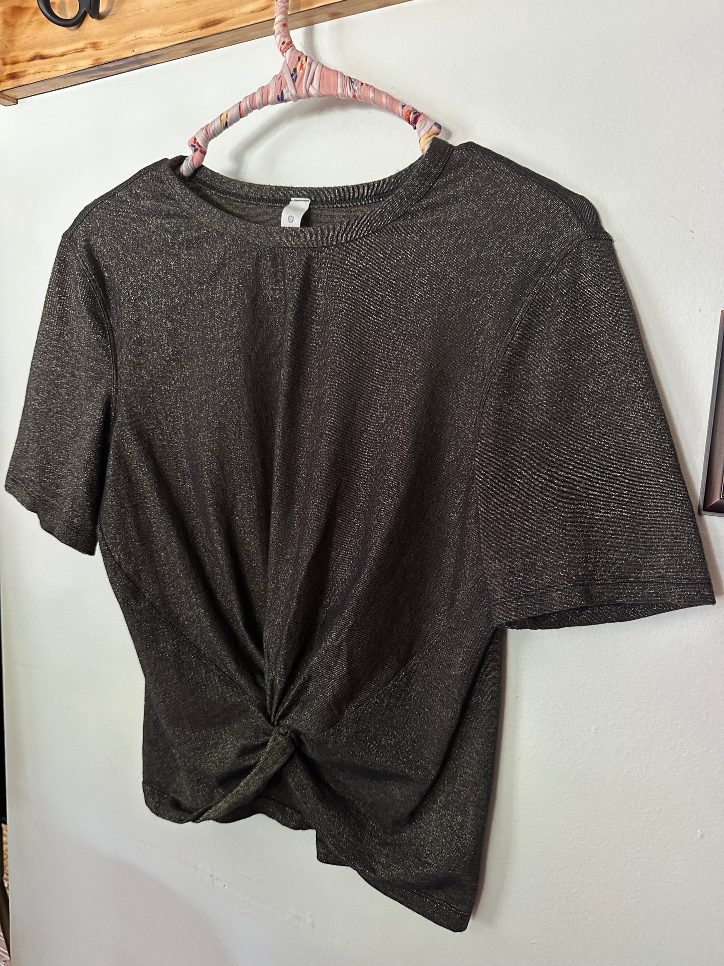 Lululemon | Front Tie Shimmer Top