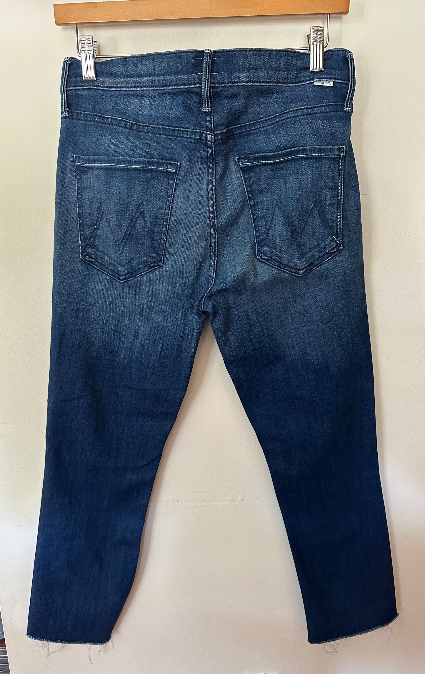 Mother | The Mid Rise Dazzler Crop Fray, 30